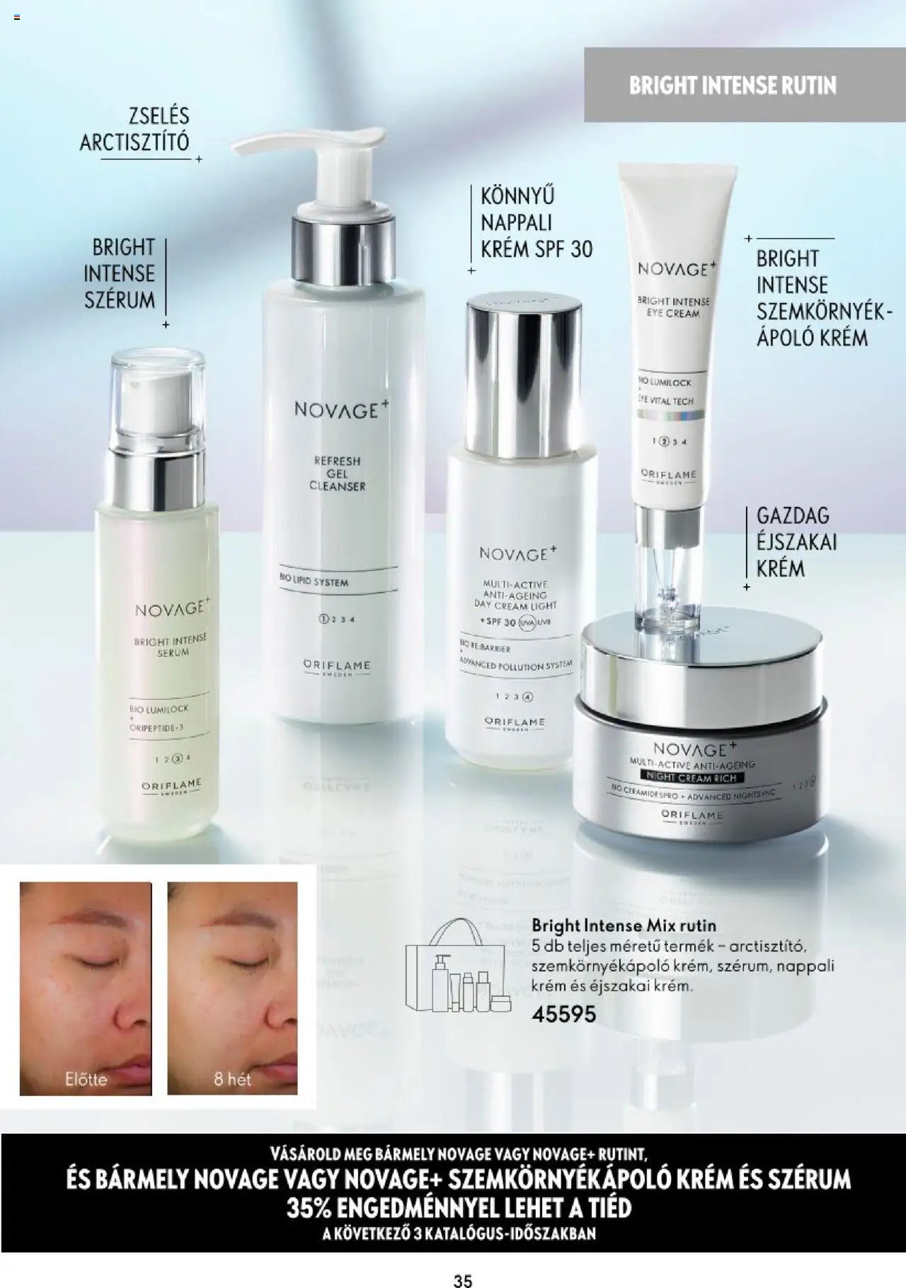 Oriflame újság 2023.11.16. Katalógus Oriflame Novage (2023-11-16)