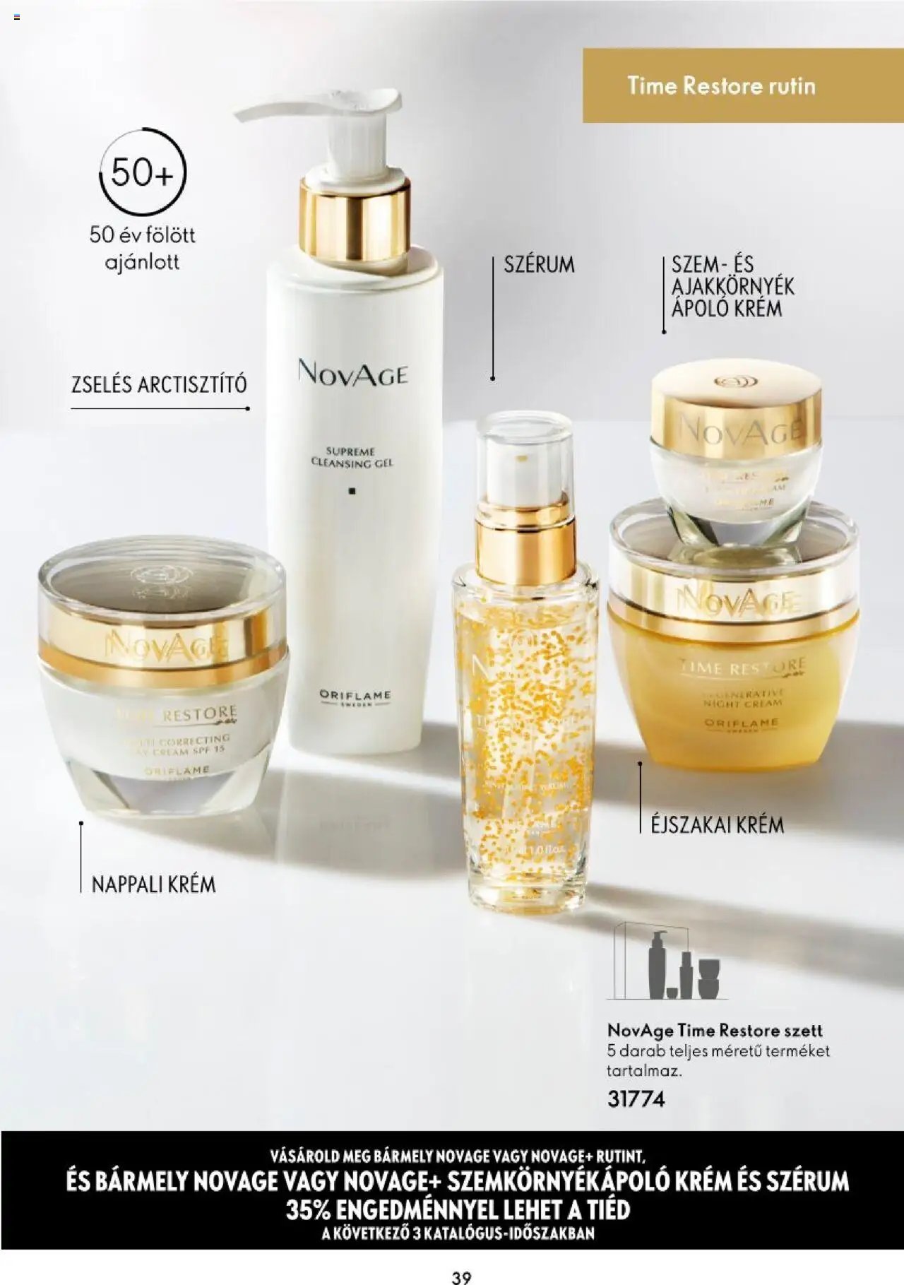 Oriflame újság 2023.11.16. Katalógus Oriflame Novage (2023-11-16)