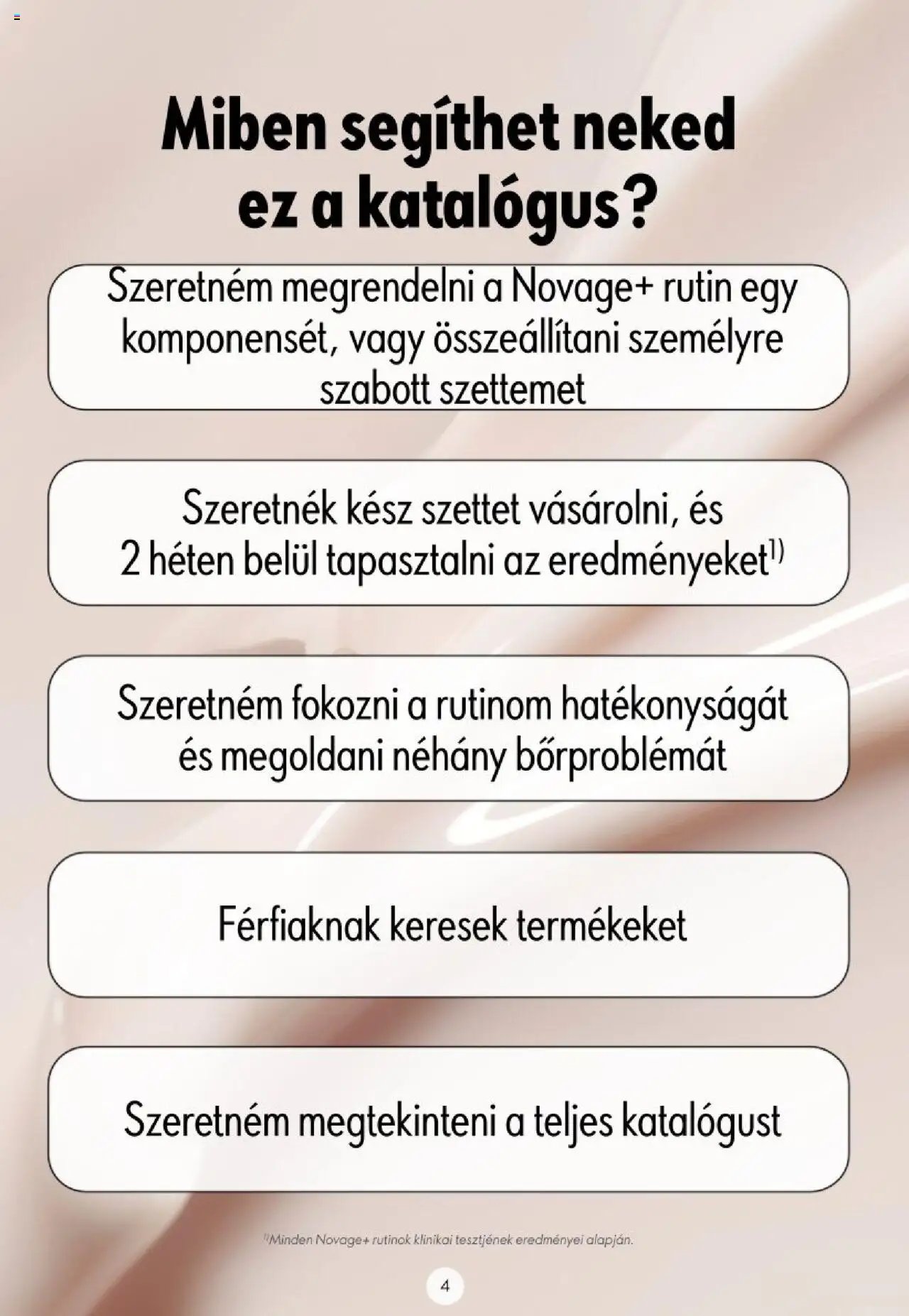 Oriflame újság 2023.11.16. Katalógus Oriflame Novage (2023-11-16)