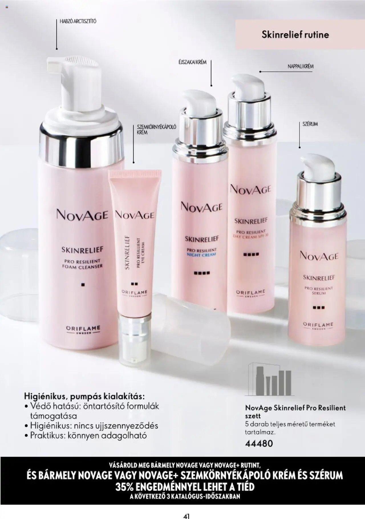 Oriflame újság 2023.11.16. Katalógus Oriflame Novage (2023-11-16)
