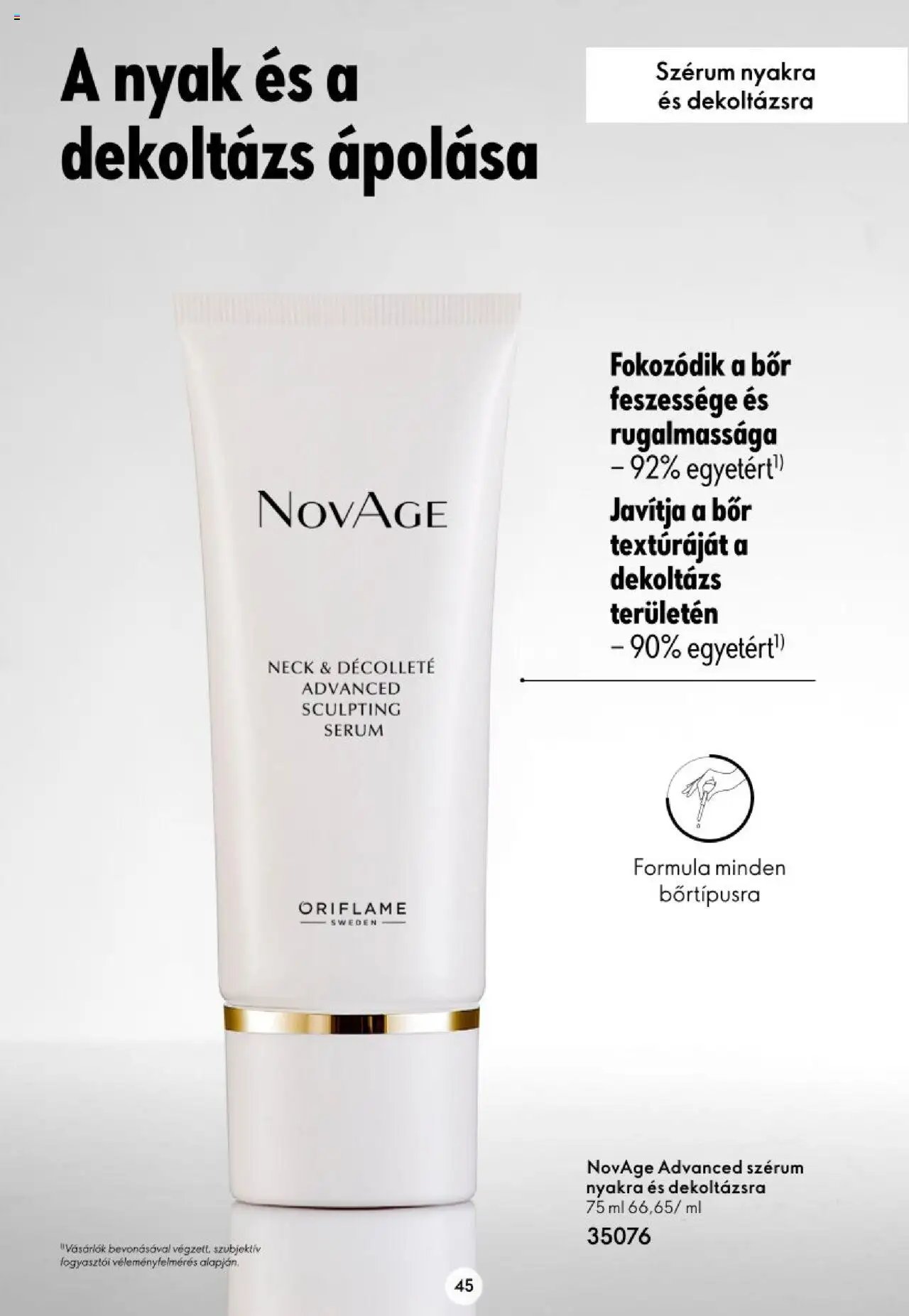 Oriflame újság 2023.11.16. Katalógus Oriflame Novage (2023-11-16)