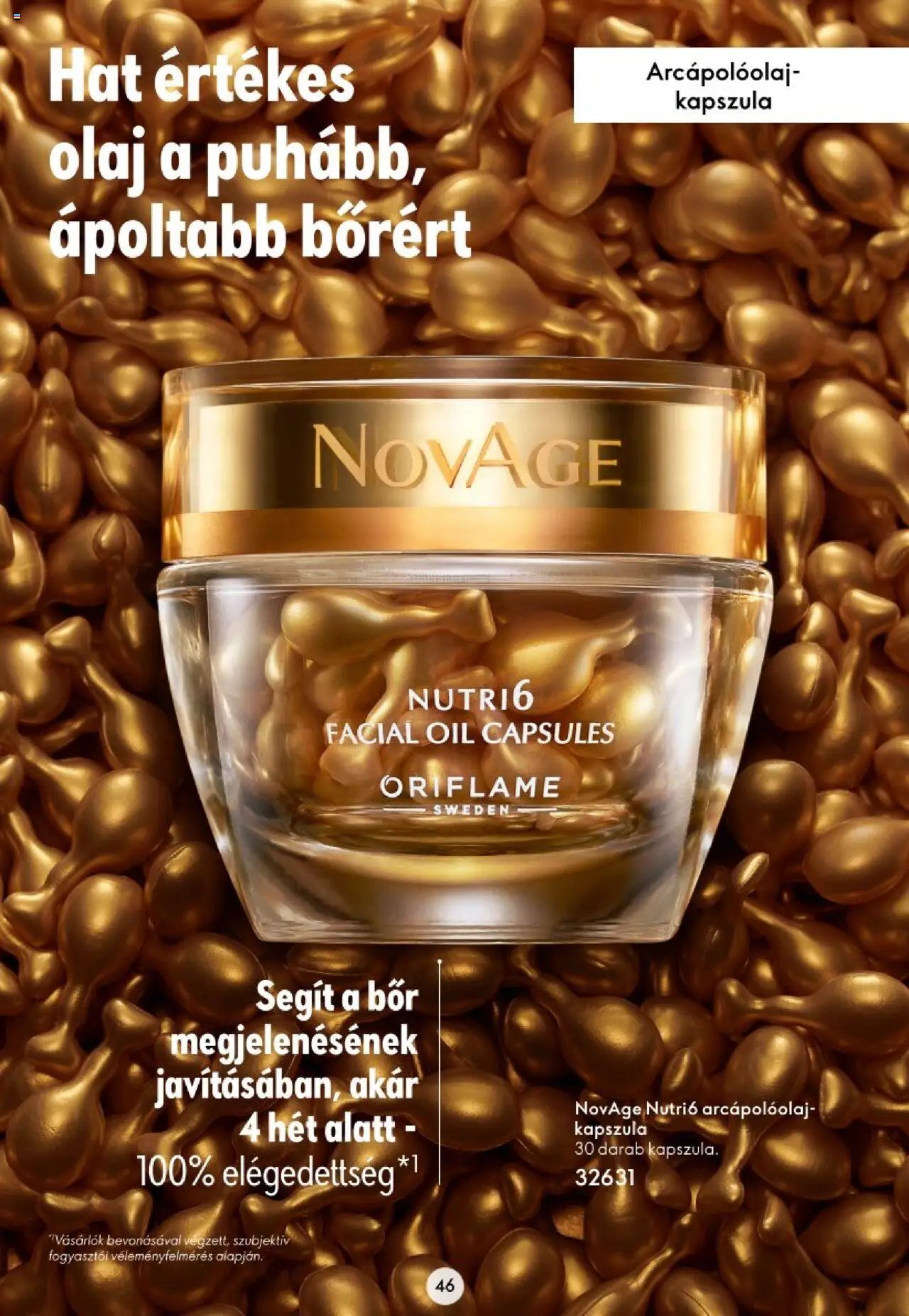 Oriflame újság 2023.11.16. Katalógus Oriflame Novage (2023-11-16)