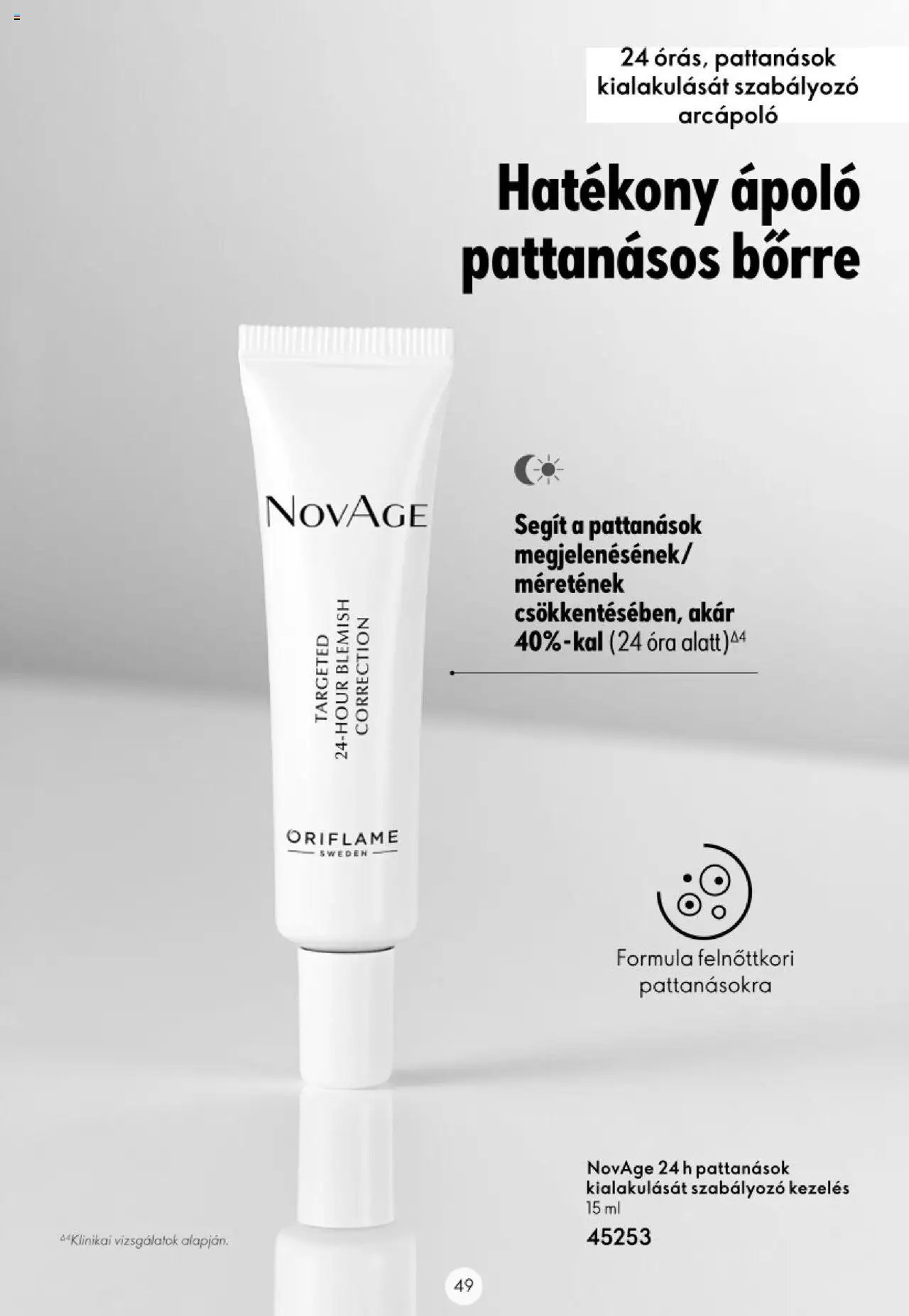 Oriflame újság 2023.11.16. Katalógus Oriflame Novage (2023-11-16)