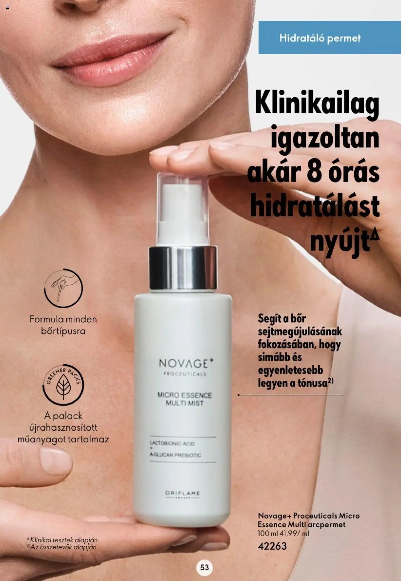 Oriflame újság 2023.11.16. Katalógus Oriflame Novage (2023-11-16)