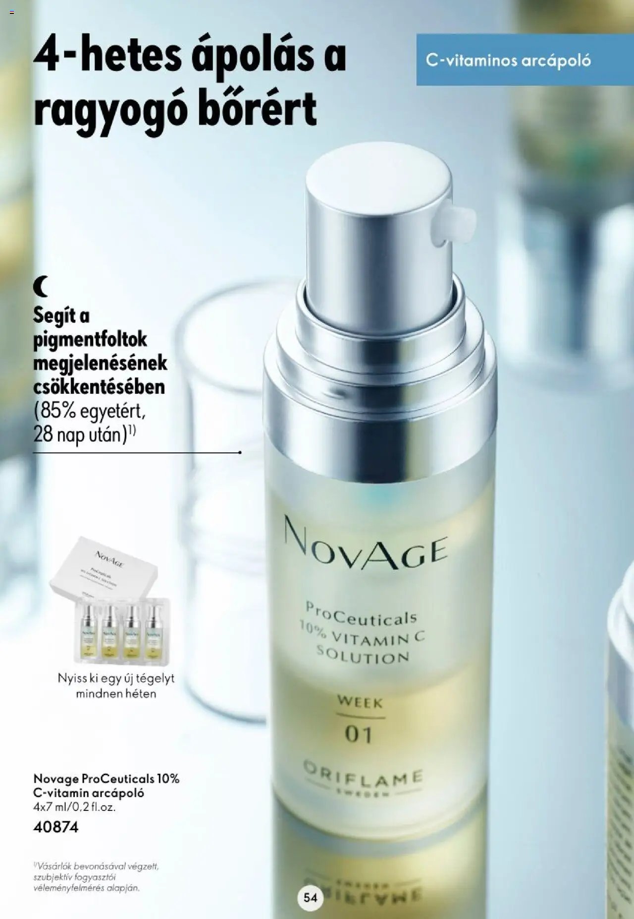 Oriflame újság 2023.11.16. Katalógus Oriflame Novage (2023-11-16)