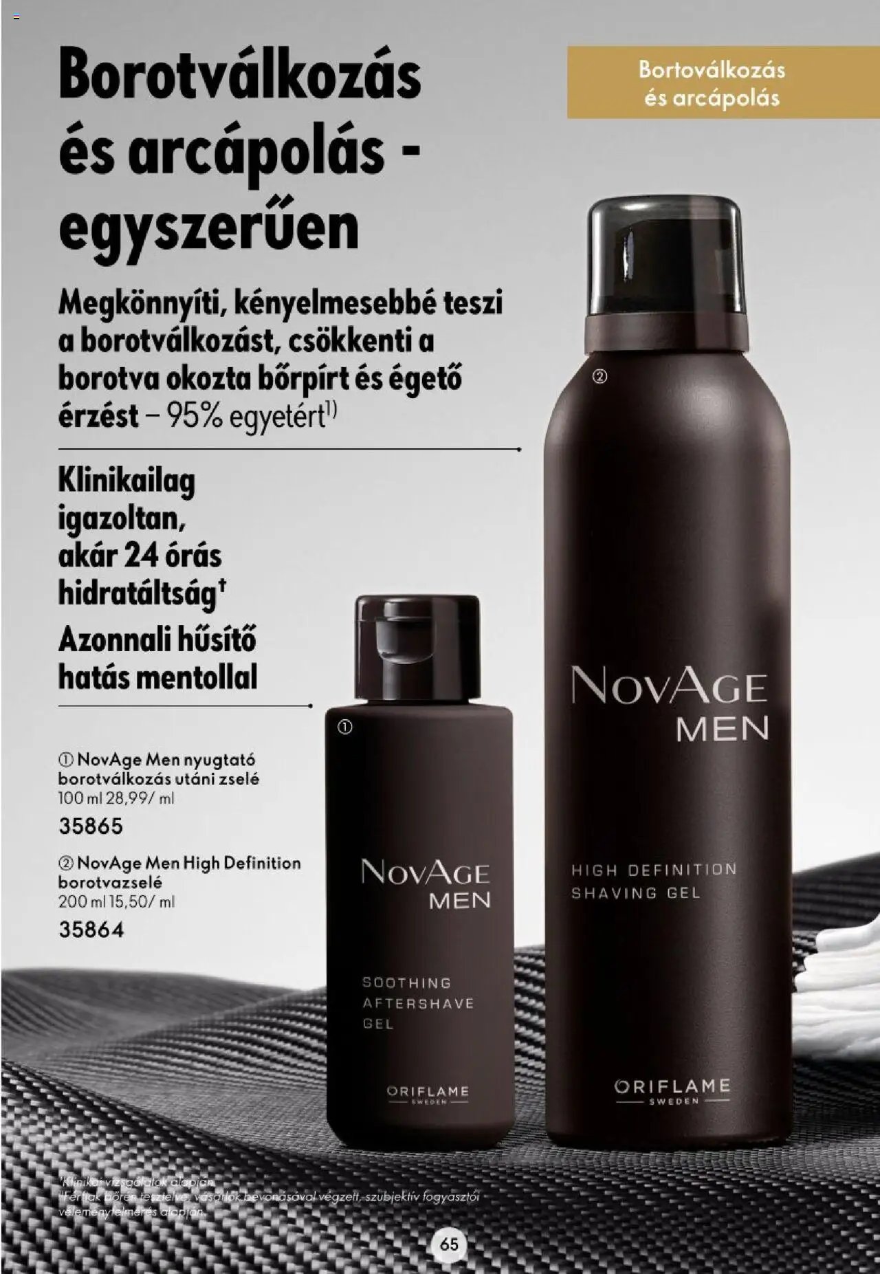 Oriflame újság 2023.11.16. Katalógus Oriflame Novage (2023-11-16)