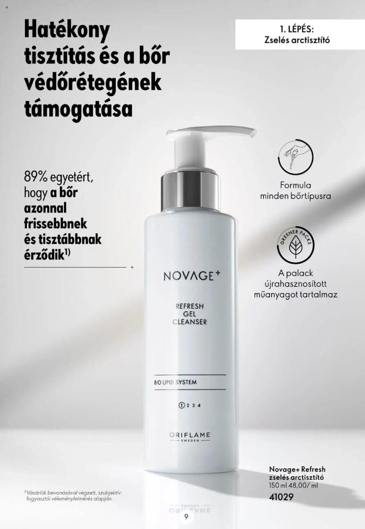 Oriflame újság 2023.11.16. Katalógus Oriflame Novage (2023-11-16)