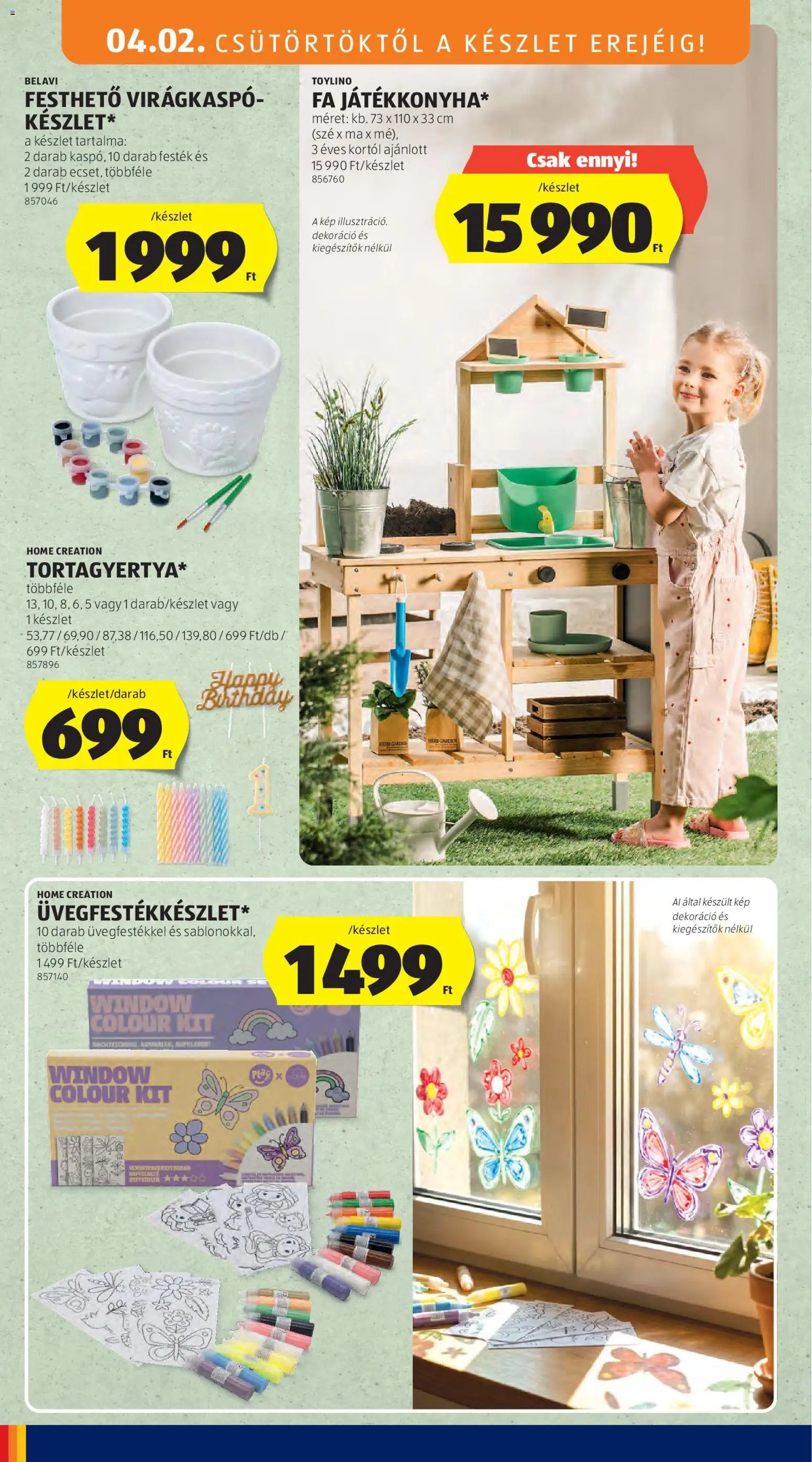 Aldi újság 2026.04.02. Aldi Középső sor termékei (2026-04-02 - 2026-04-08)