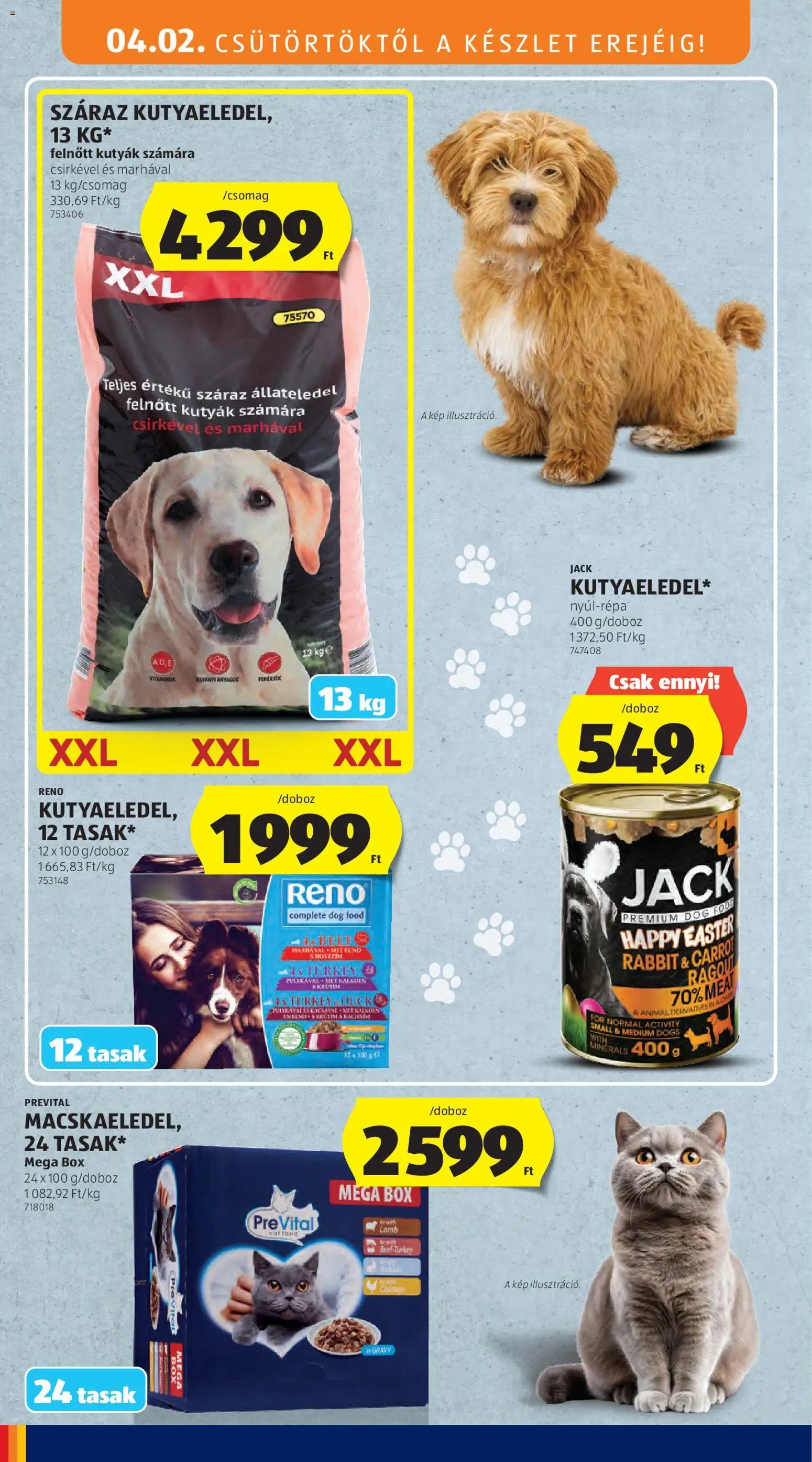 Aldi újság 2026.04.02. Aldi Középső sor termékei (2026-04-02 - 2026-04-08)