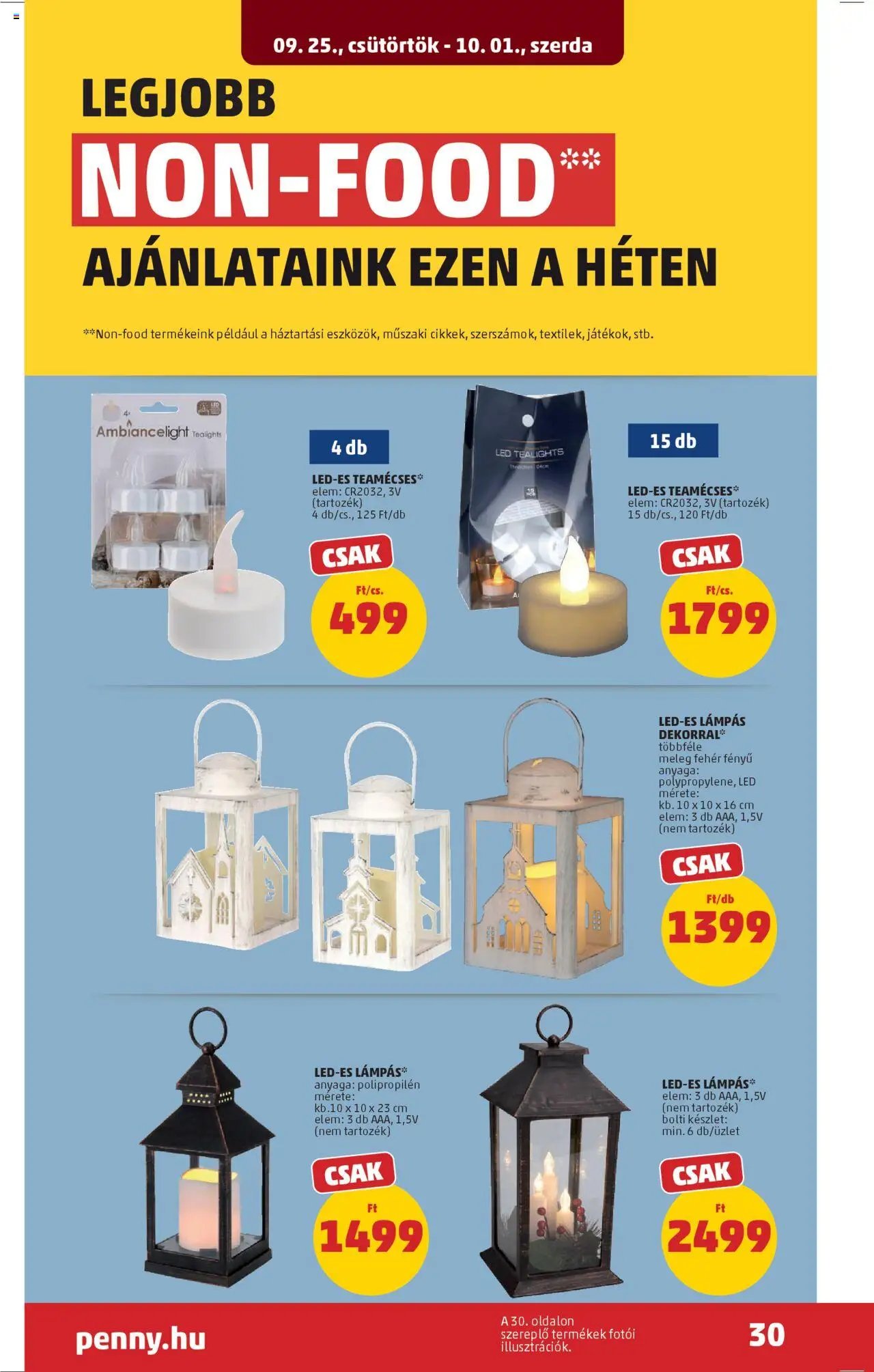 PENNY újság 2025.09.25. Akciós újság PENNY (2025-09-25 - 2025-10-01)