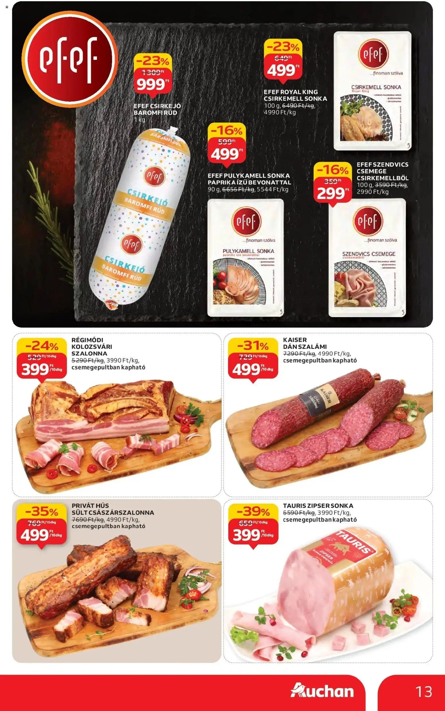 Auchan újság 2025.11.27. Szolnok Akciós újság Auchan (2025-11-27 - 2025-12-03)