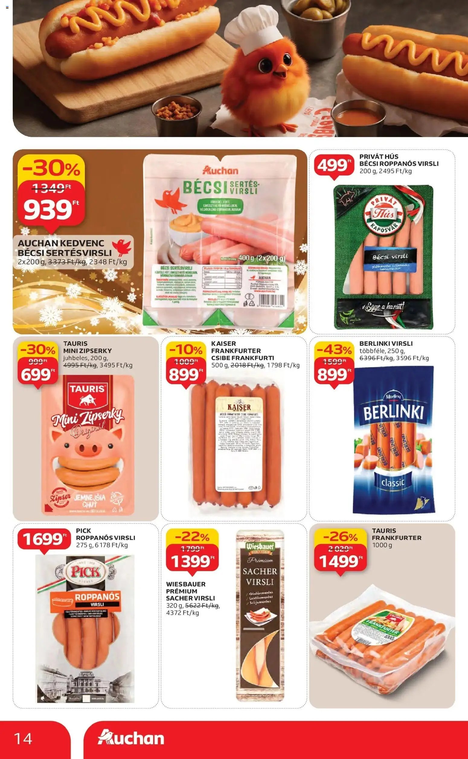 Auchan újság 2025.11.27. Szolnok Akciós újság Auchan (2025-11-27 - 2025-12-03)