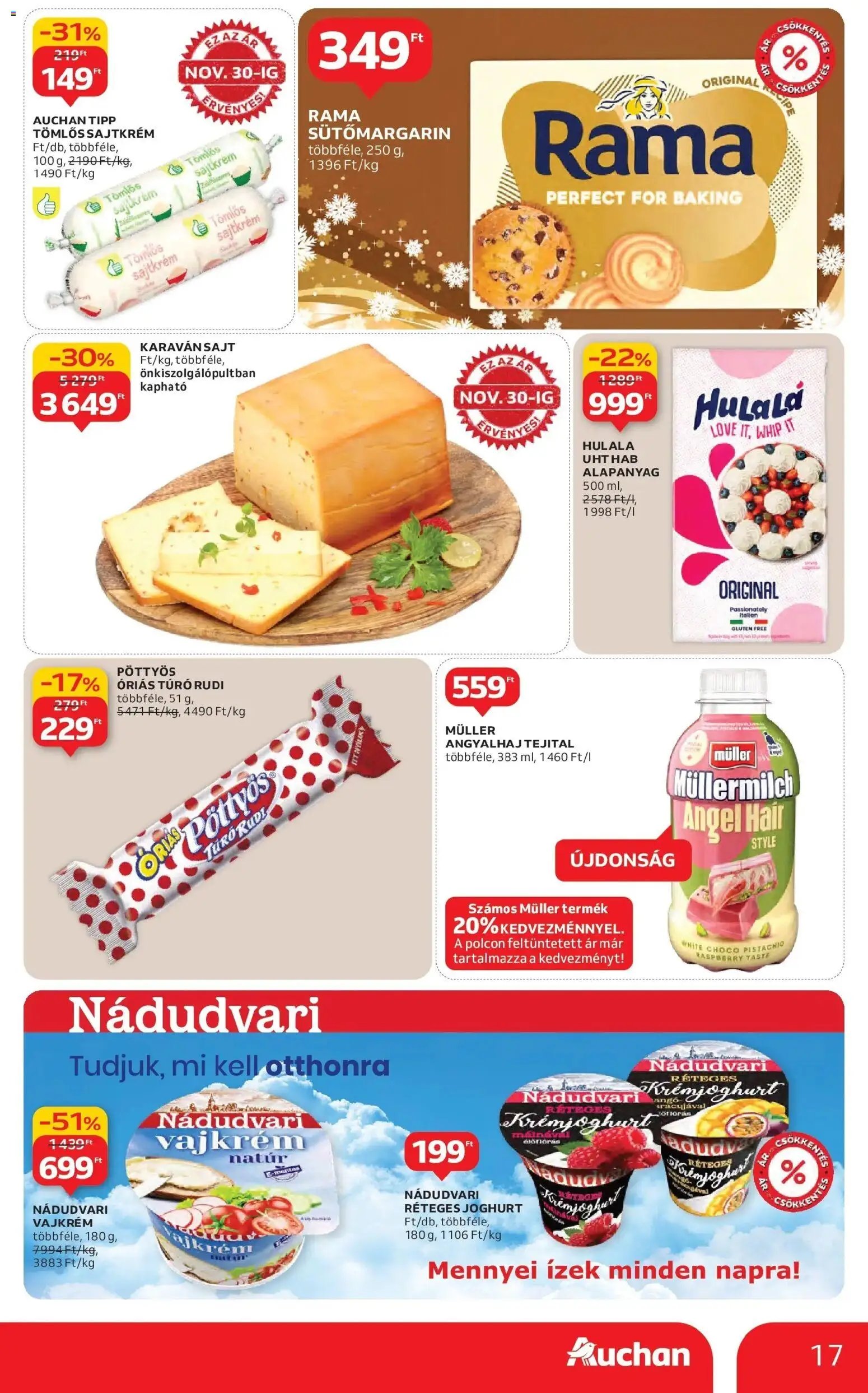 Auchan újság 2025.11.27. Szolnok Akciós újság Auchan (2025-11-27 - 2025-12-03)