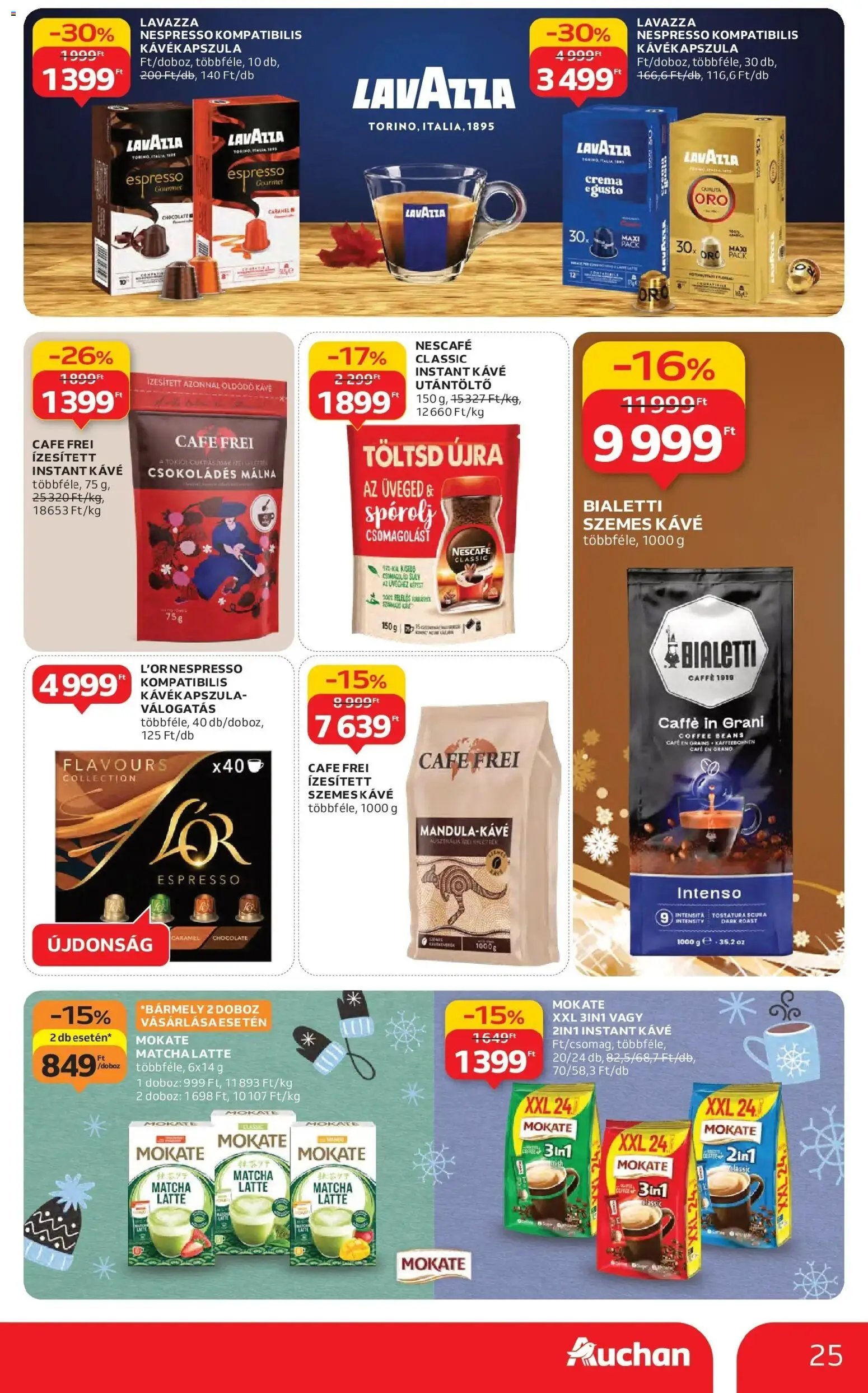 Auchan újság 2025.11.27. Szolnok Akciós újság Auchan (2025-11-27 - 2025-12-03)