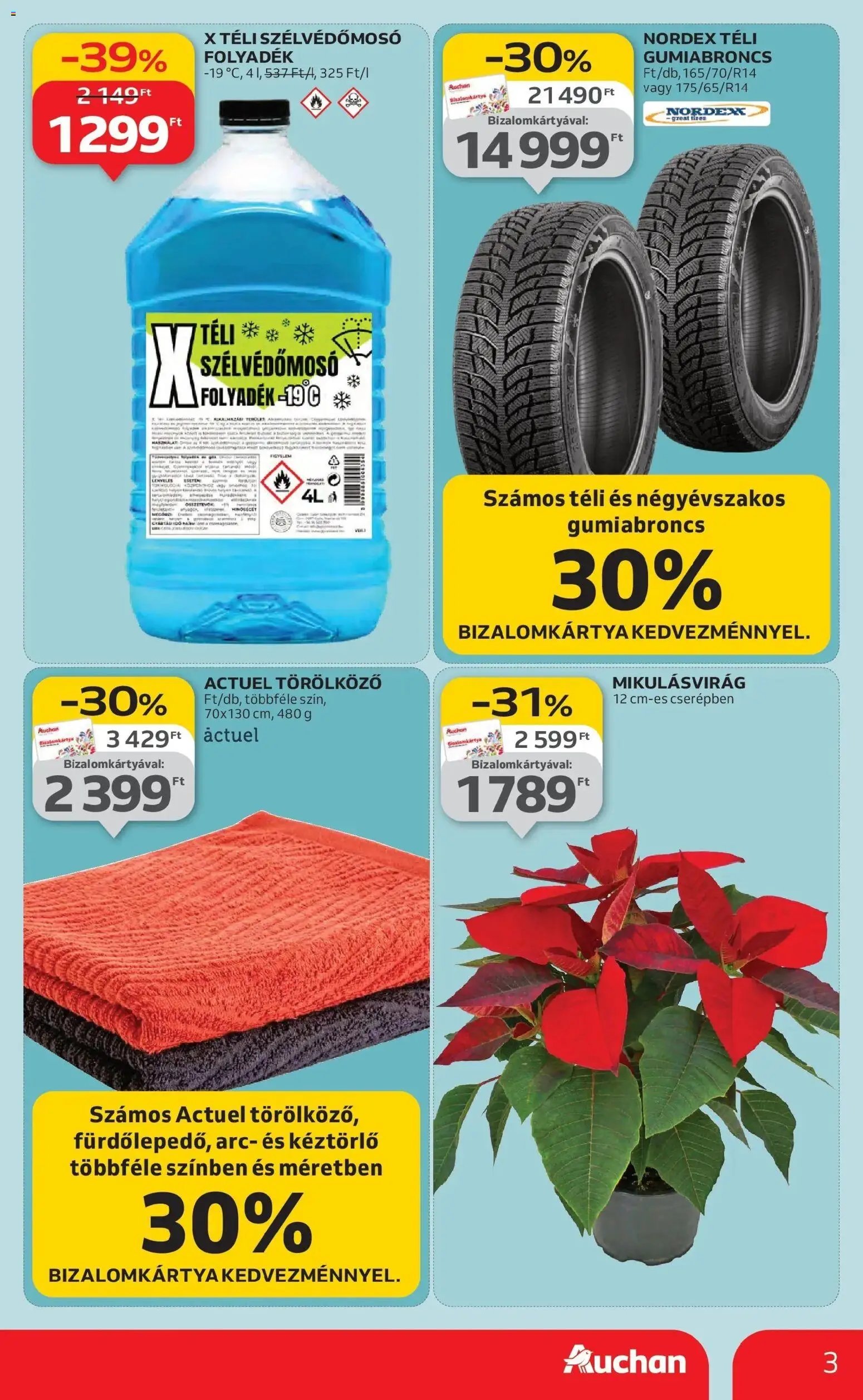 Auchan újság 2025.11.27. Szolnok Akciós újság Auchan (2025-11-27 - 2025-12-03)