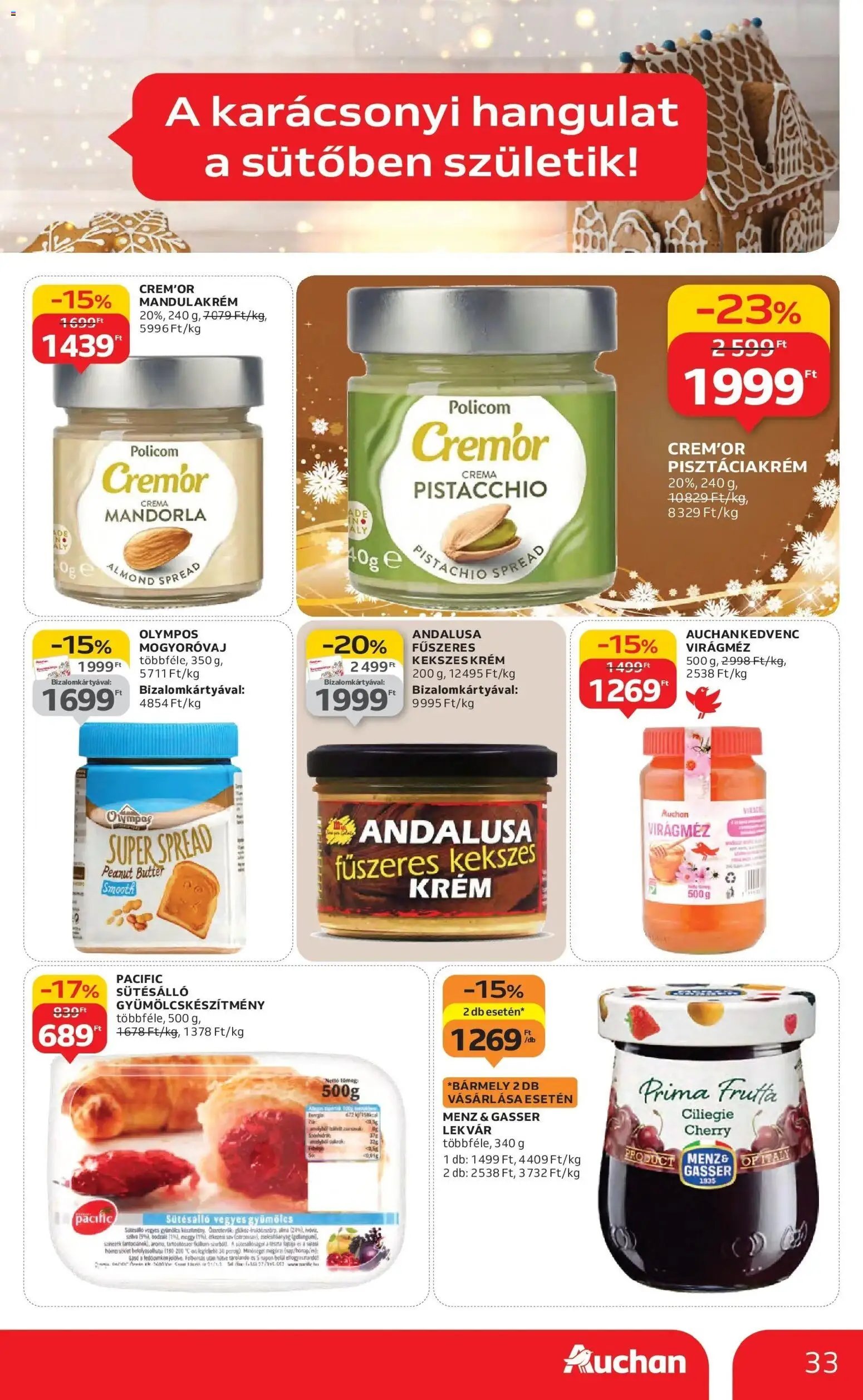 Auchan újság 2025.11.27. Szolnok Akciós újság Auchan (2025-11-27 - 2025-12-03)