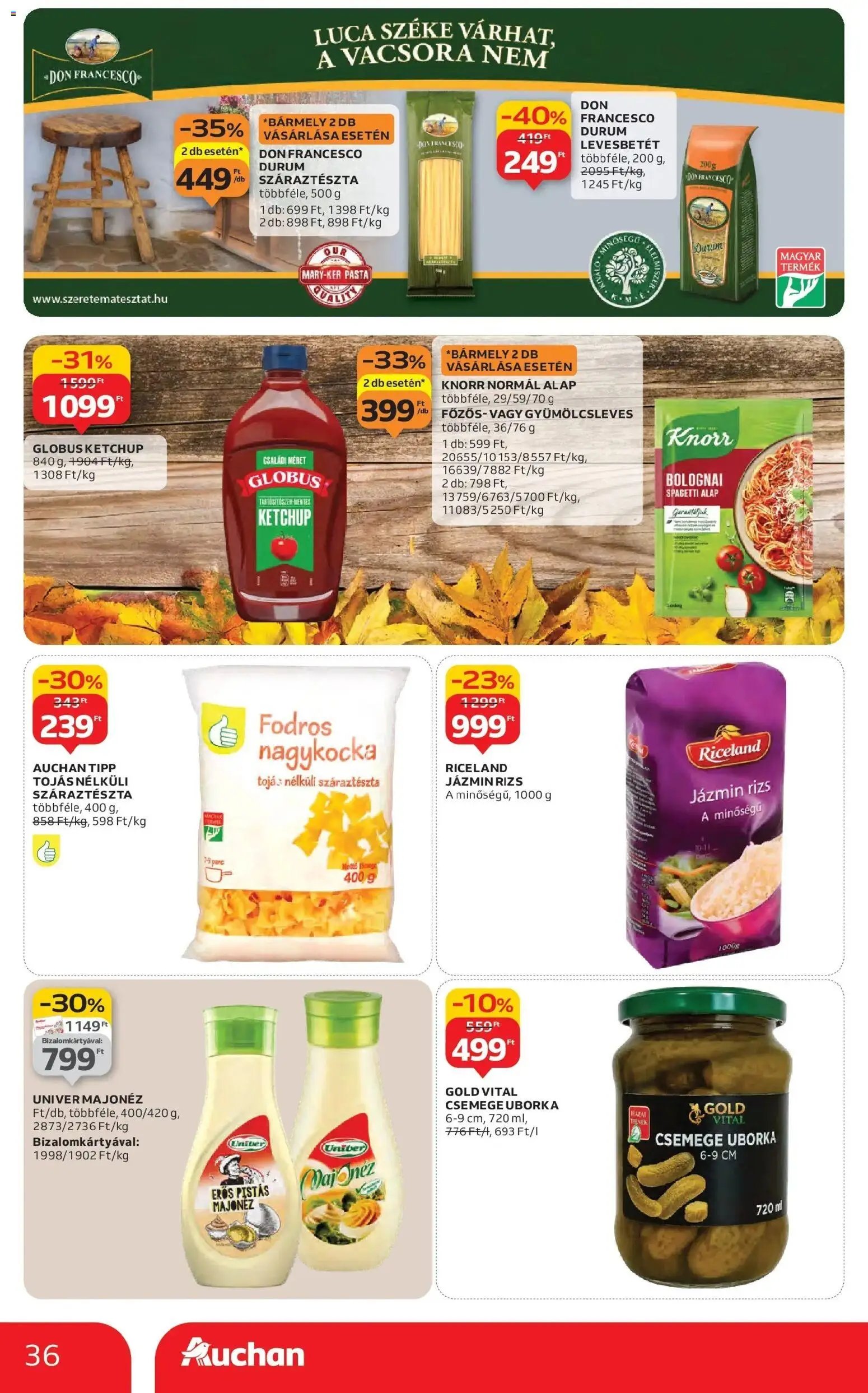 Auchan újság 2025.11.27. Szolnok Akciós újság Auchan (2025-11-27 - 2025-12-03)