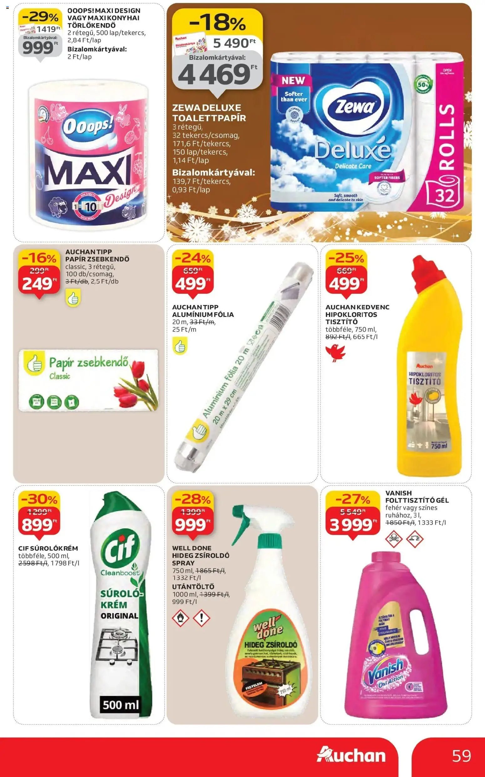 Auchan újság 2025.11.27. Szolnok Akciós újság Auchan (2025-11-27 - 2025-12-03)