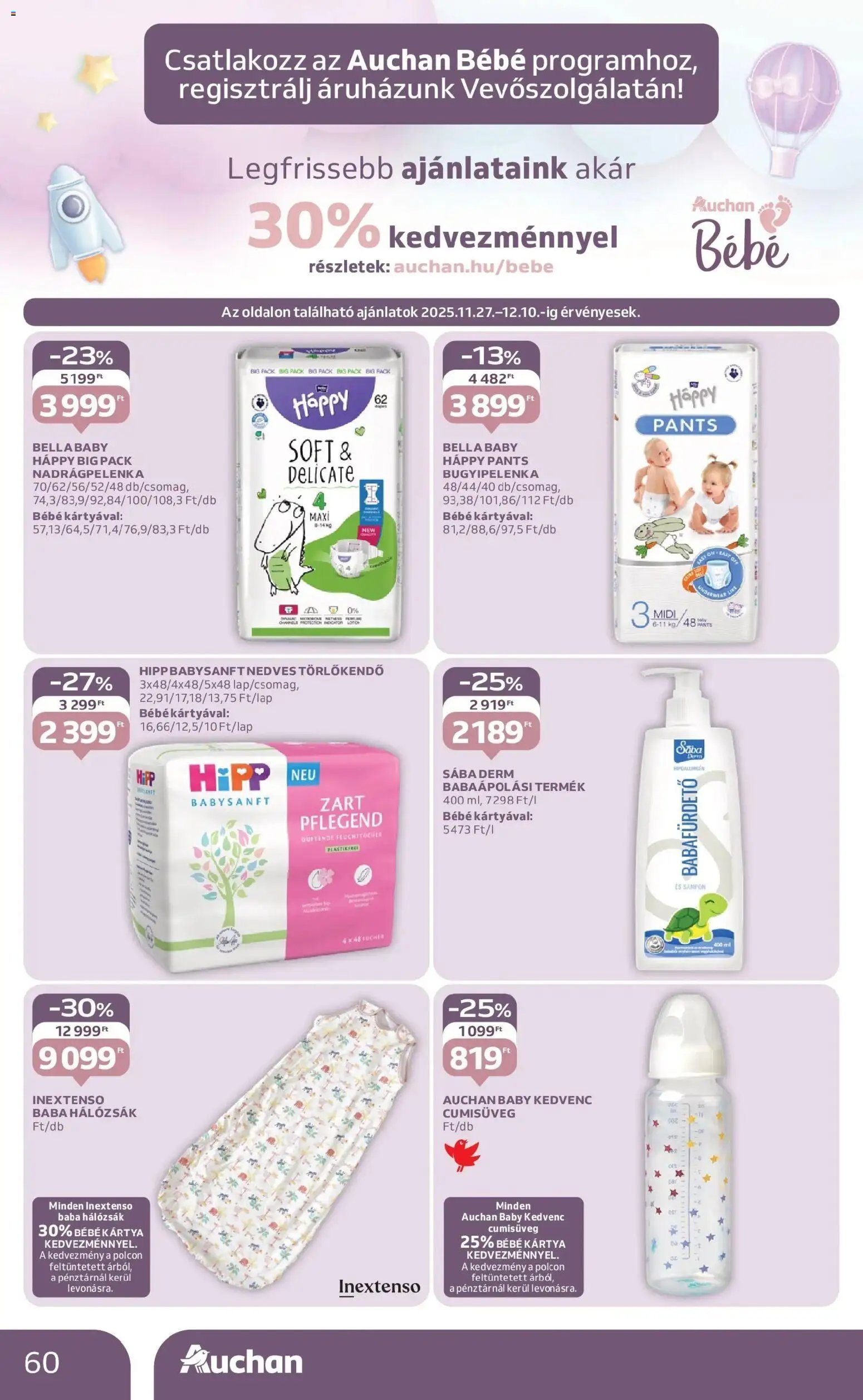 Auchan újság 2025.11.27. Szolnok Akciós újság Auchan (2025-11-27 - 2025-12-03)