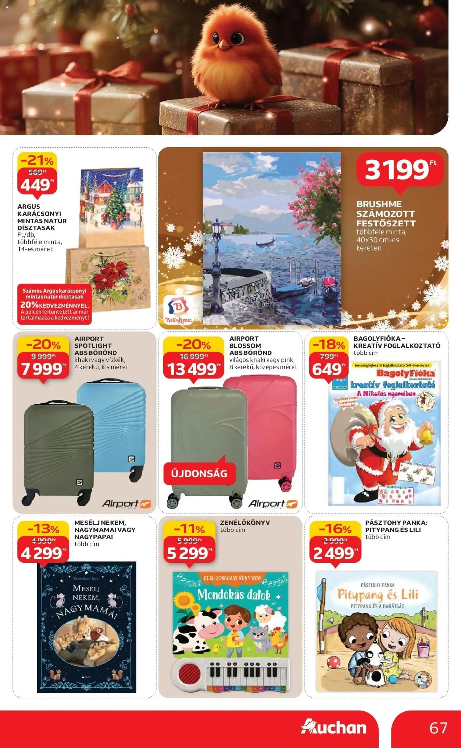 Auchan újság 2025.11.27. Szolnok Akciós újság Auchan (2025-11-27 - 2025-12-03)