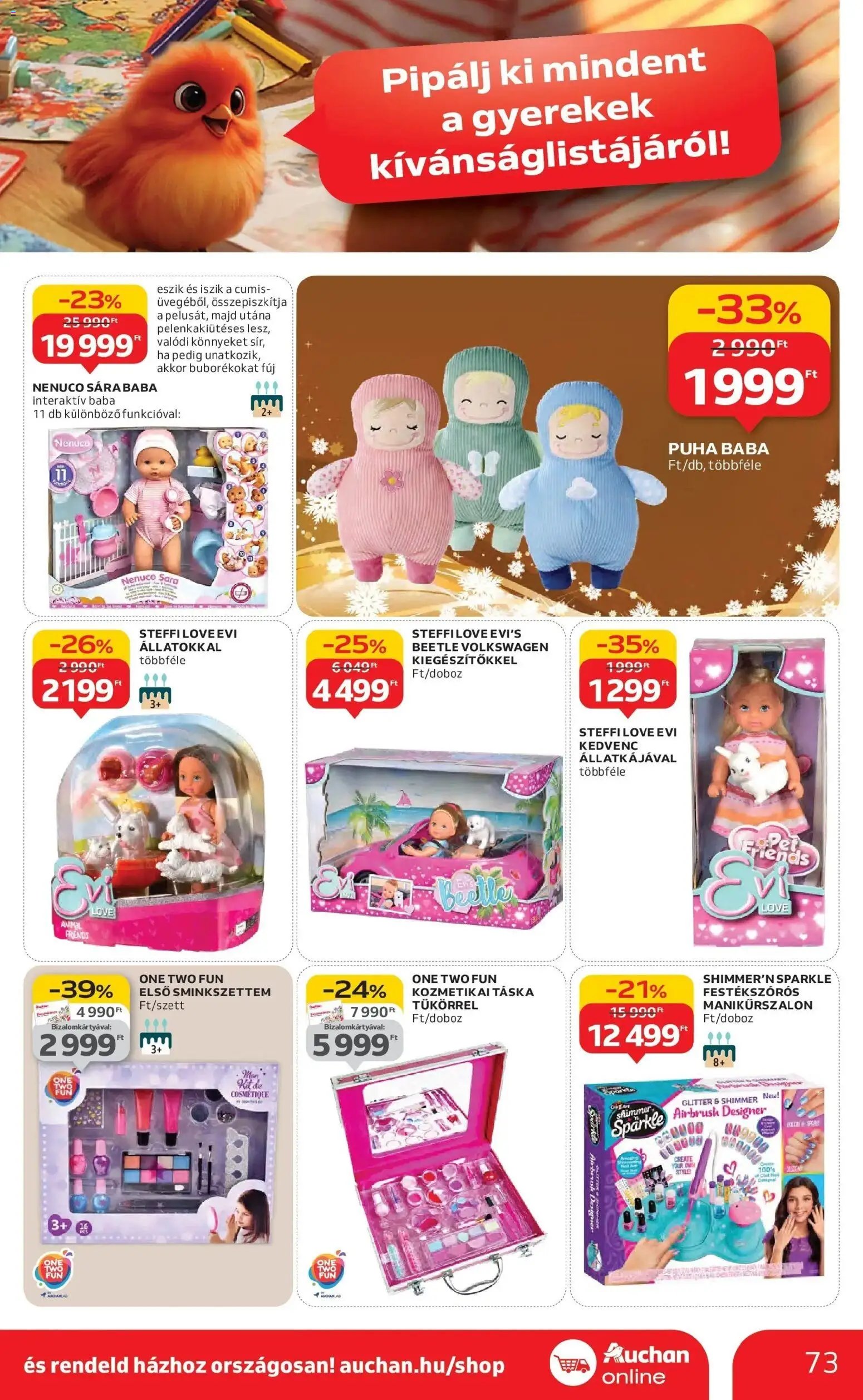 Auchan újság 2025.11.27. Szolnok Akciós újság Auchan (2025-11-27 - 2025-12-03)