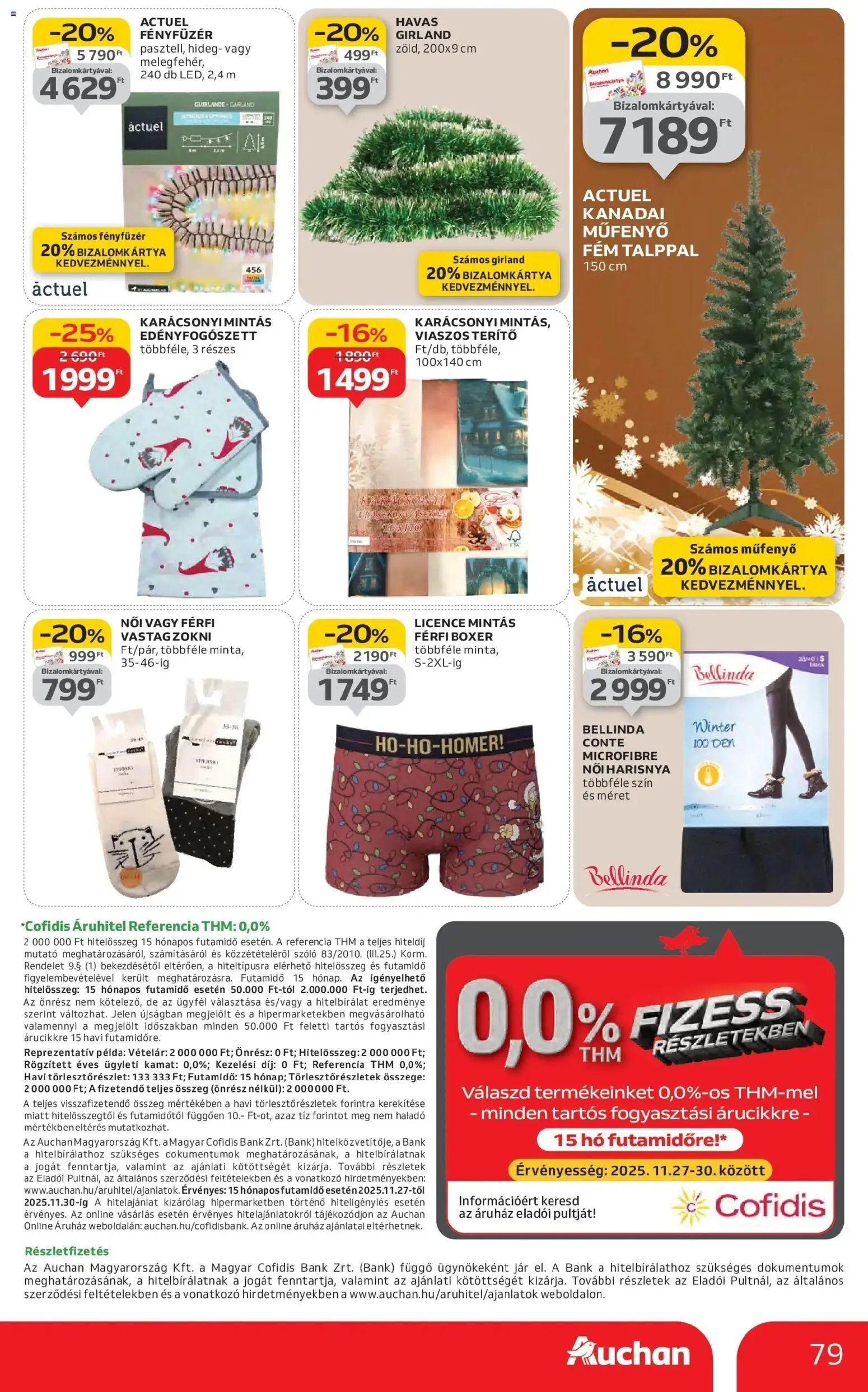 Auchan újság 2025.11.27. Szolnok Akciós újság Auchan (2025-11-27 - 2025-12-03)