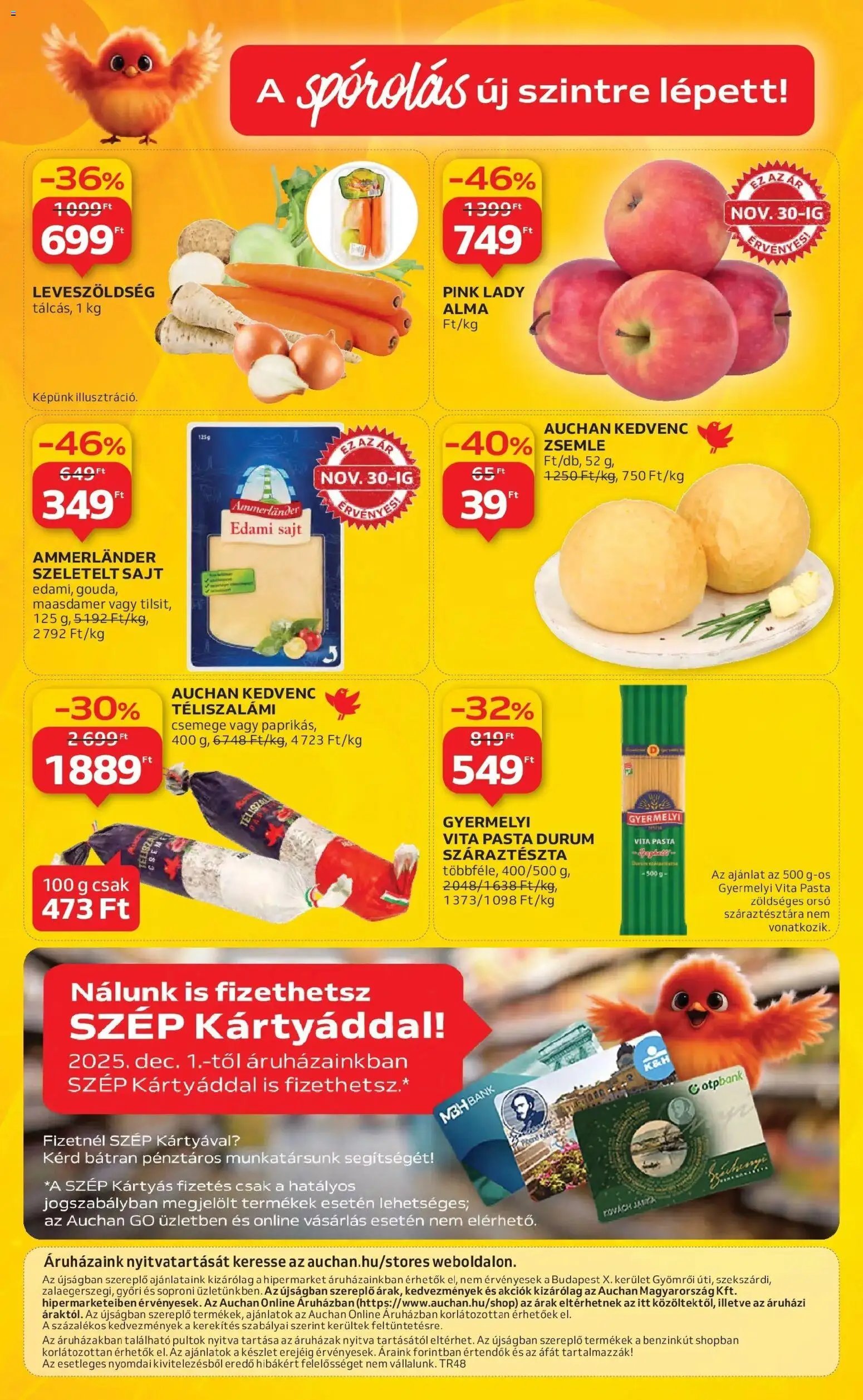 Auchan újság 2025.11.27. Szolnok Akciós újság Auchan (2025-11-27 - 2025-12-03)