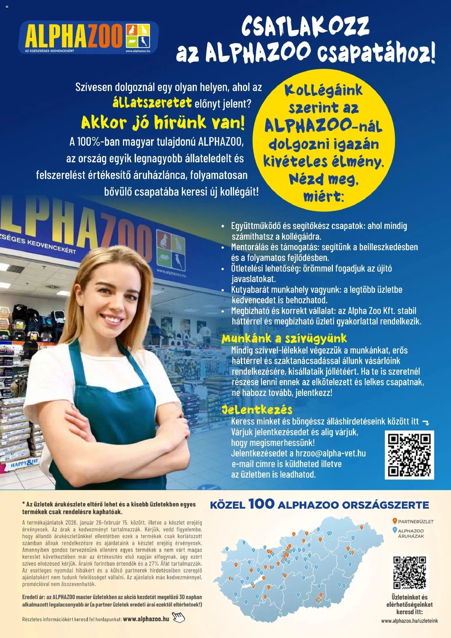 AlphaZoo újság 2026.01.26. Akciós újság AlphaZoo (2026-01-26 - 2026-02-15)