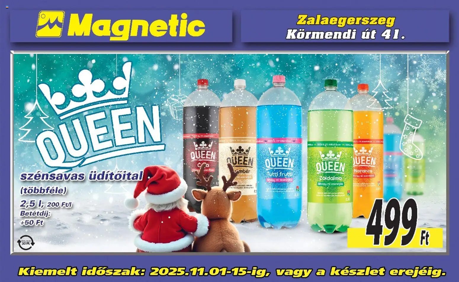 Magnetic újság 2025.11.01. Aktuális óriásplakátok (2025-11-01 - 2025-11-15)