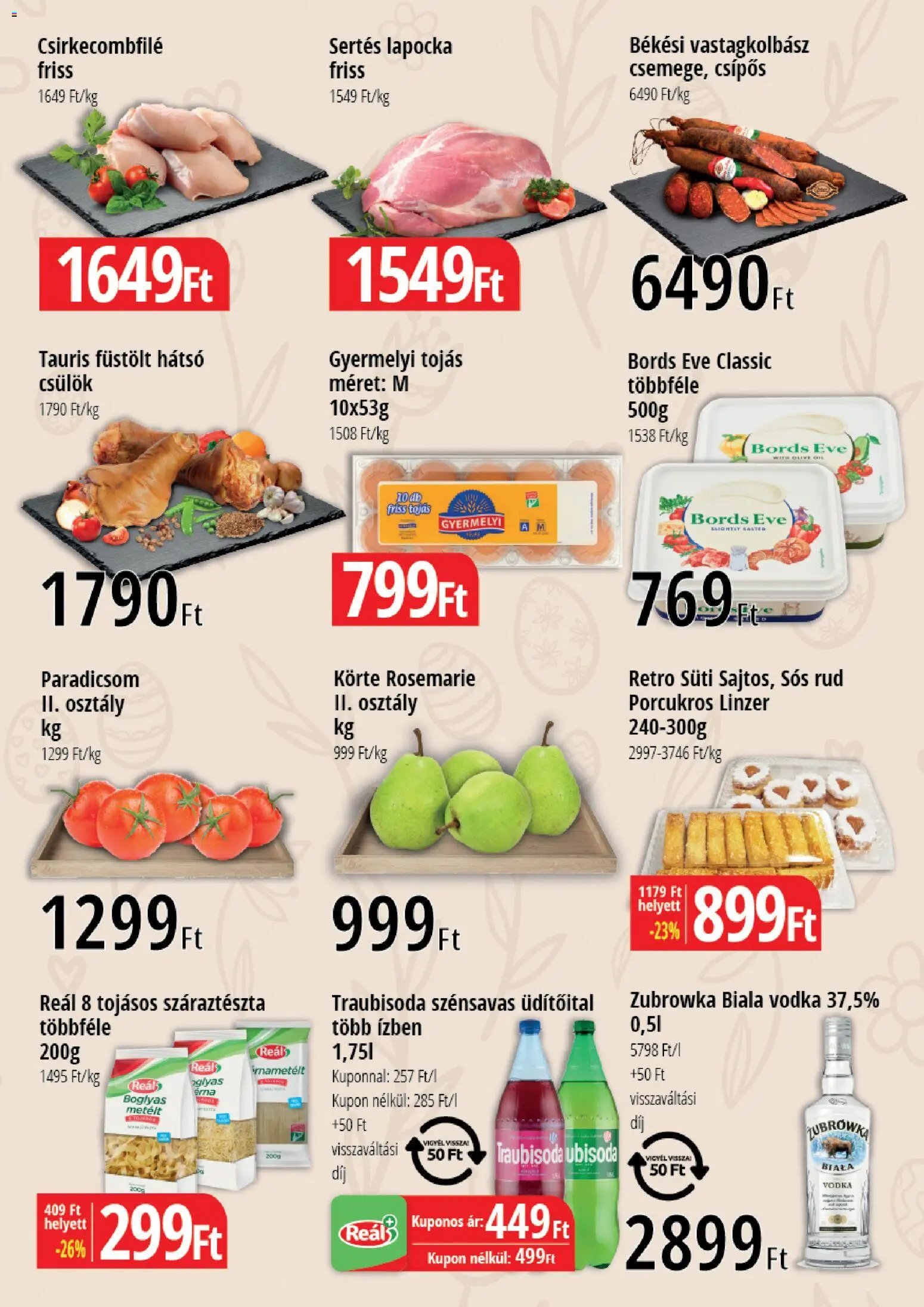 Reál újság 2026.03.26. Reál Bevásárló hétvége - Kelet Magyarország (2026-03-26 - 2026-03-29)