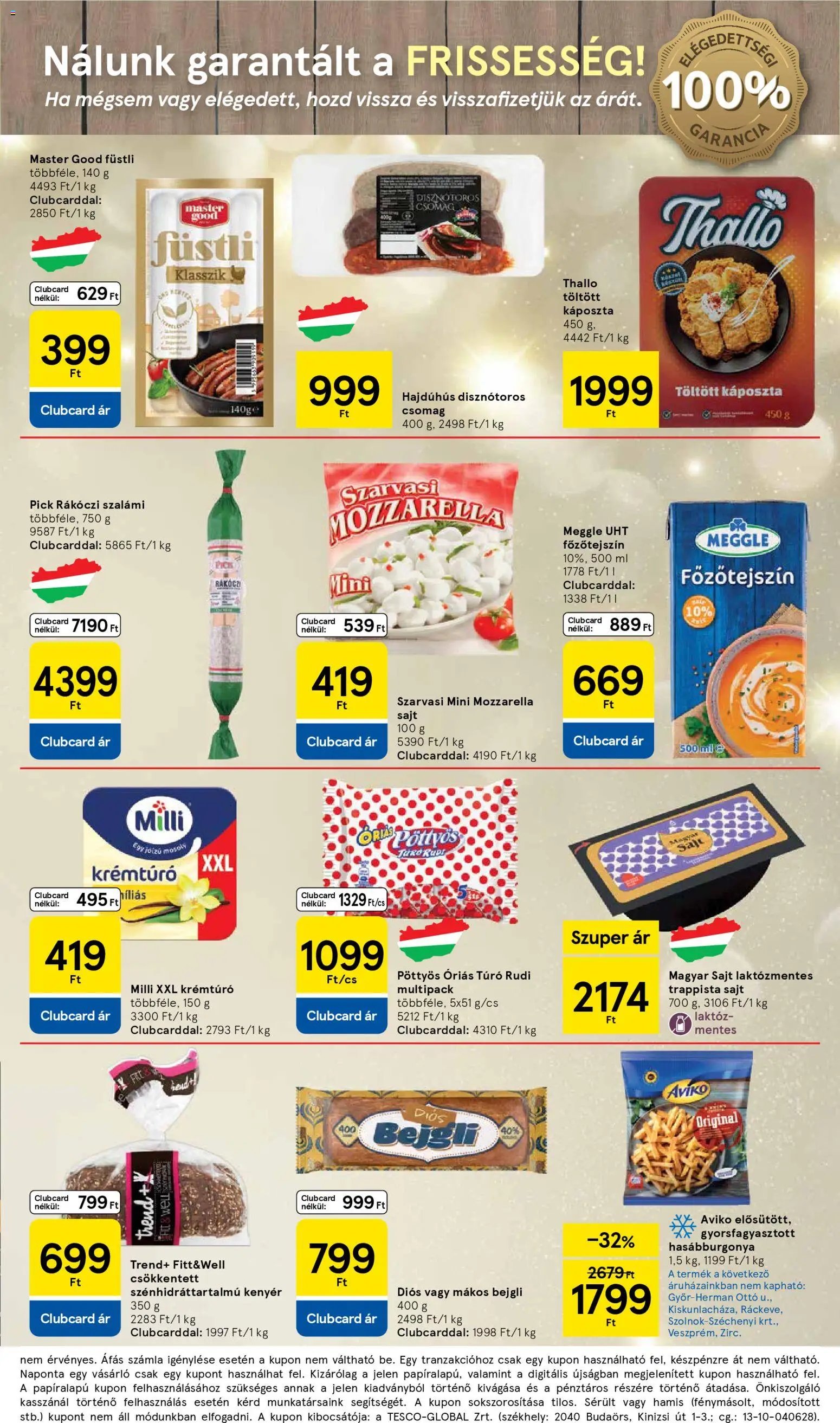 Tesco újság 2025.12.11. Szupermarket akciós újság (2025-12-11 - 2025-12-17)