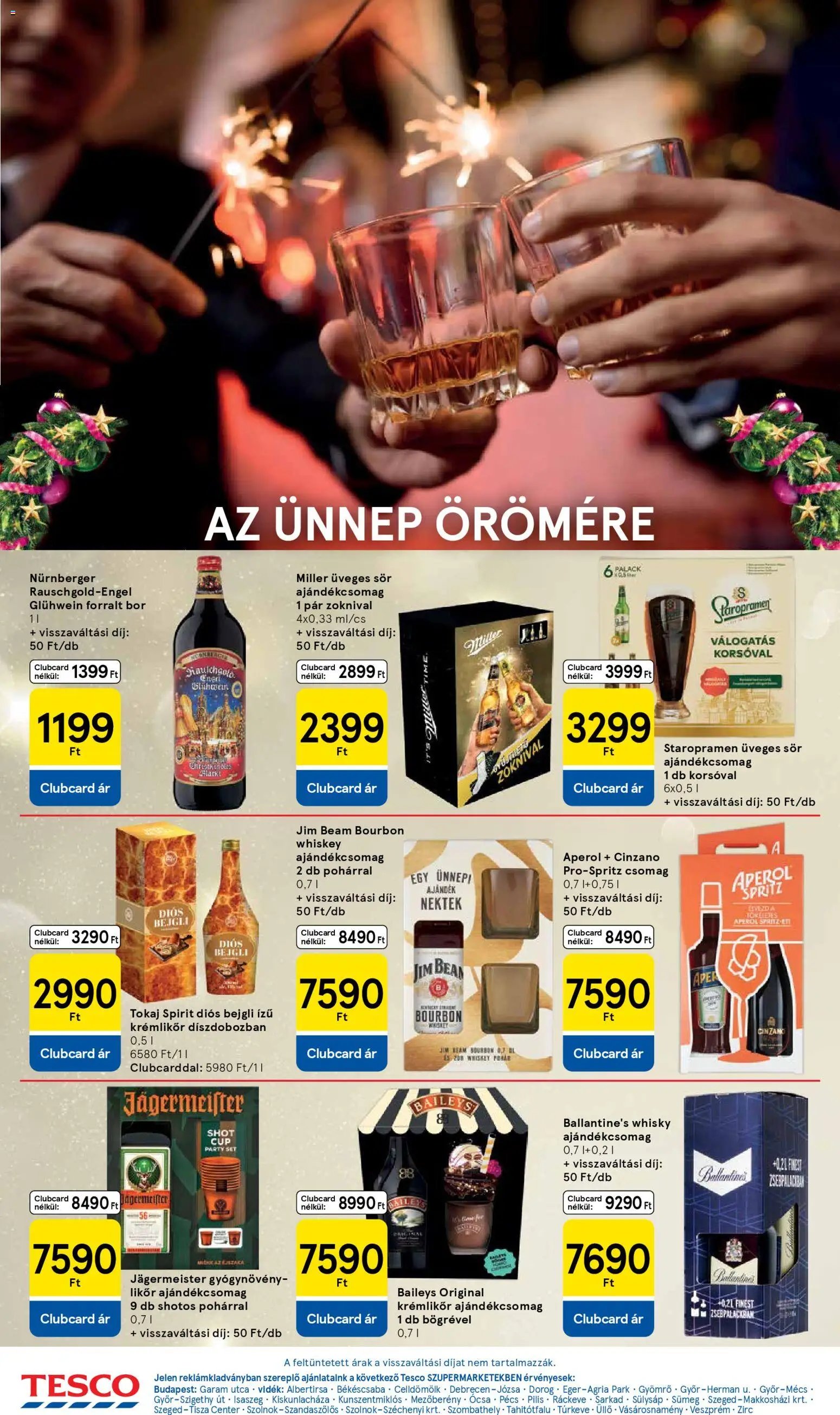 Tesco újság 2025.12.11. Szupermarket akciós újság (2025-12-11 - 2025-12-17)