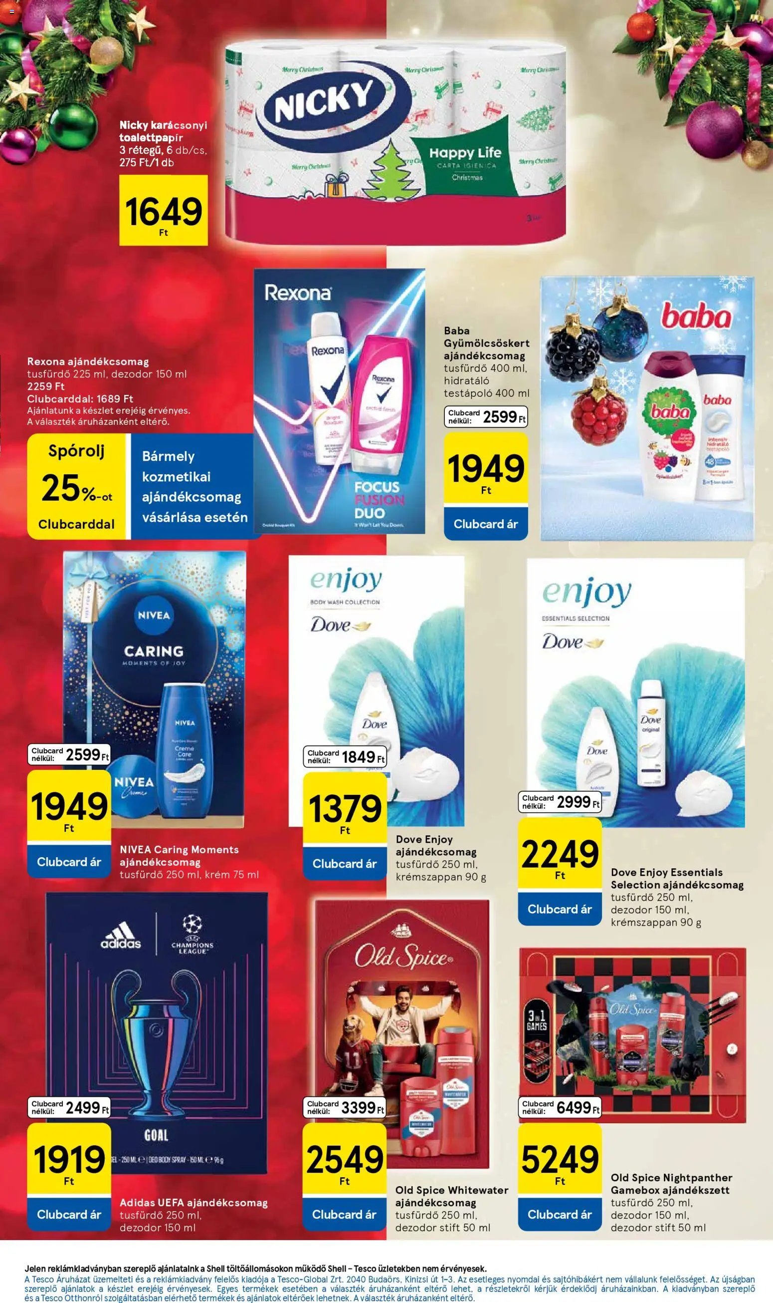 Tesco újság 2025.12.11. Szupermarket akciós újság (2025-12-11 - 2025-12-17)