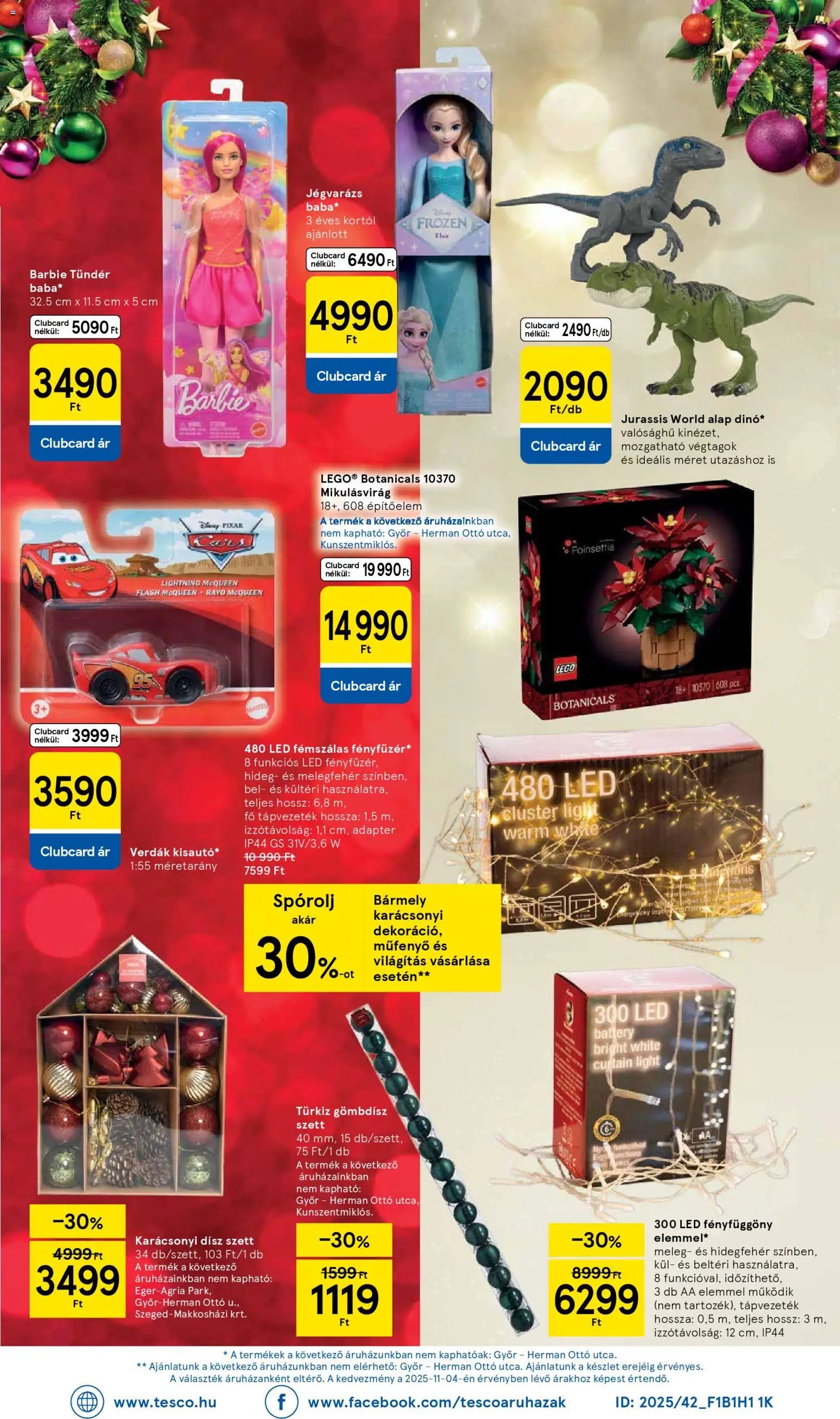 Tesco újság 2025.12.11. Szupermarket akciós újság (2025-12-11 - 2025-12-17)