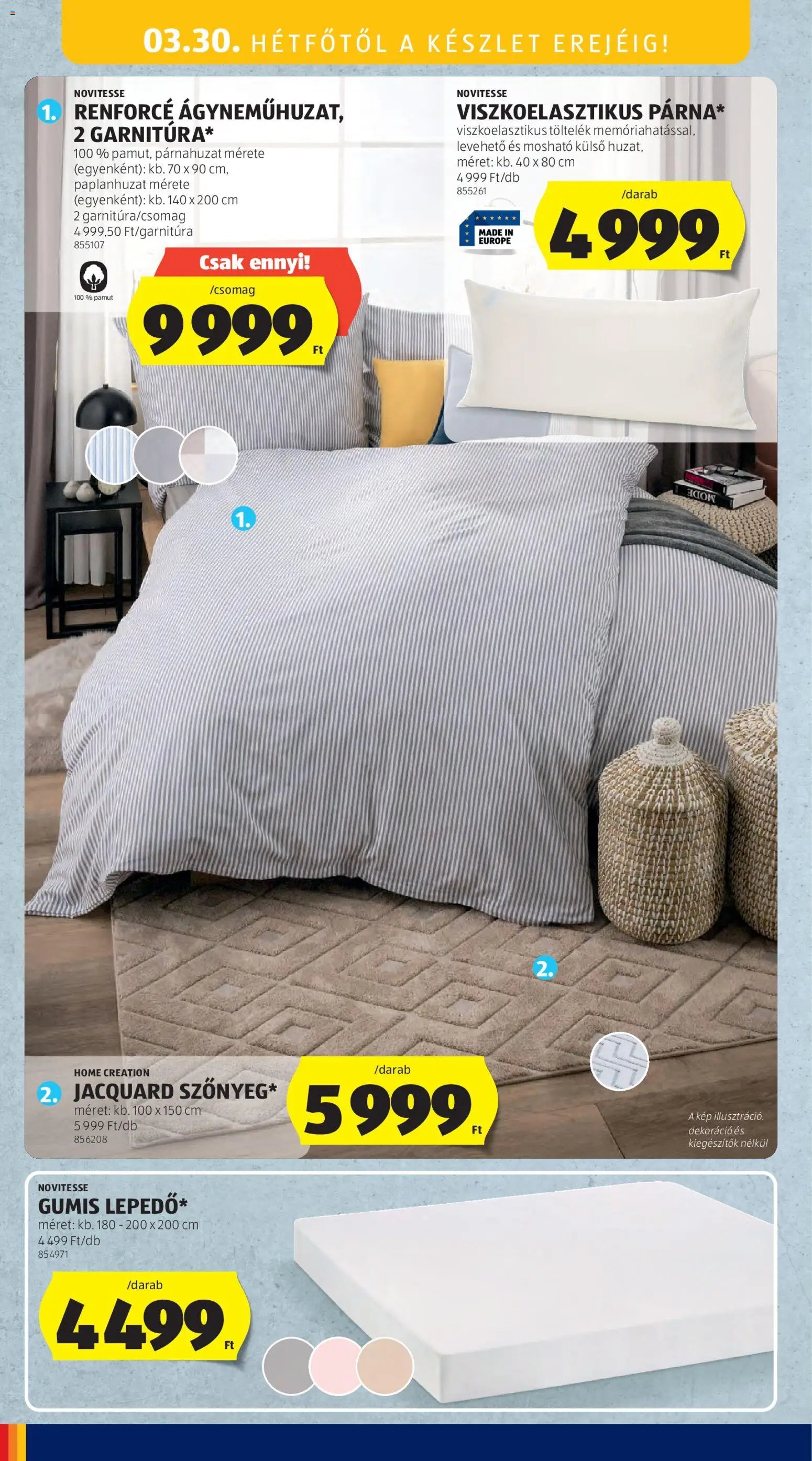 Aldi újság 2026.03.26. Aldi Középső sor termékei (2026-03-26 - 2026-04-01)