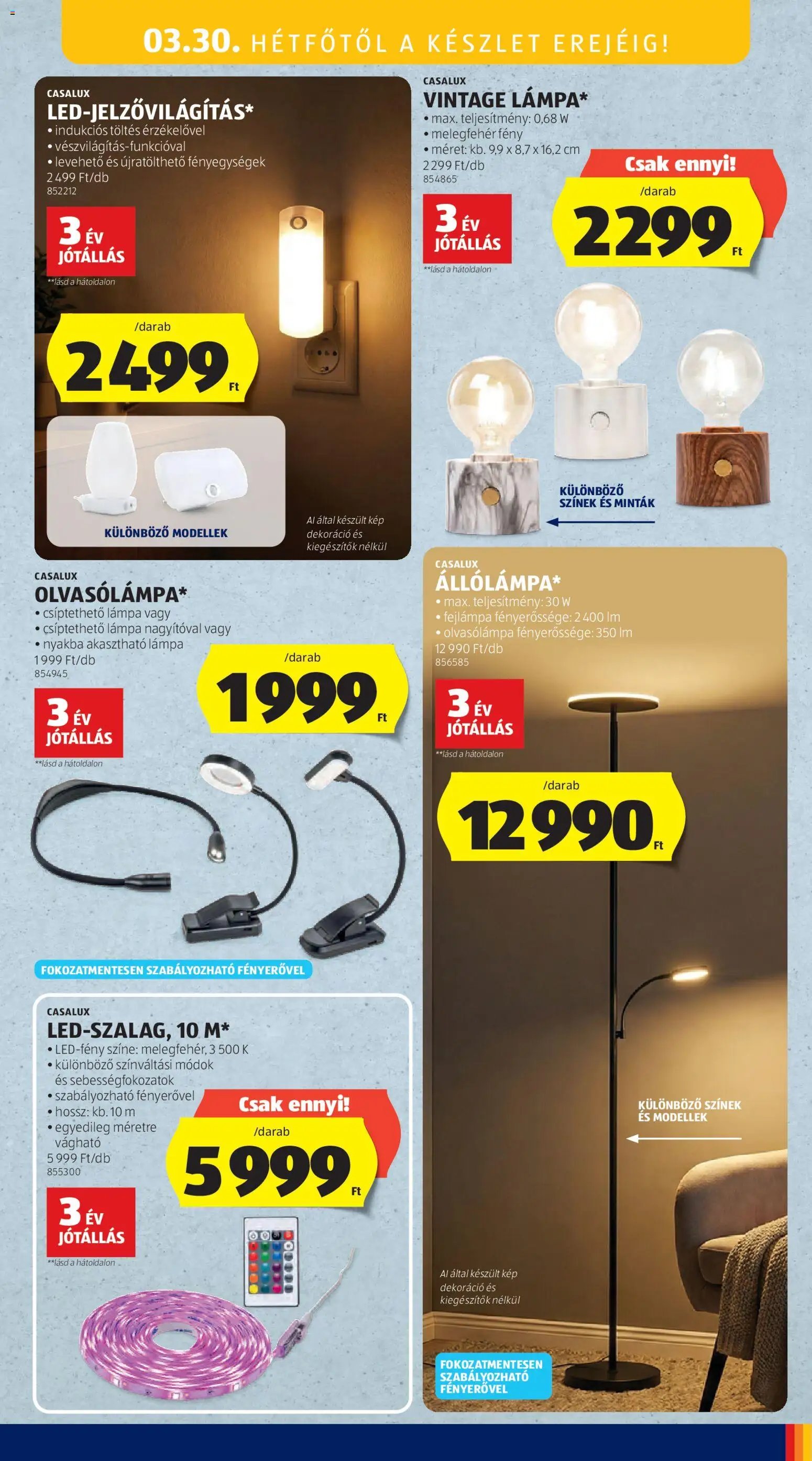 Aldi újság 2026.03.26. Aldi Középső sor termékei (2026-03-26 - 2026-04-01)