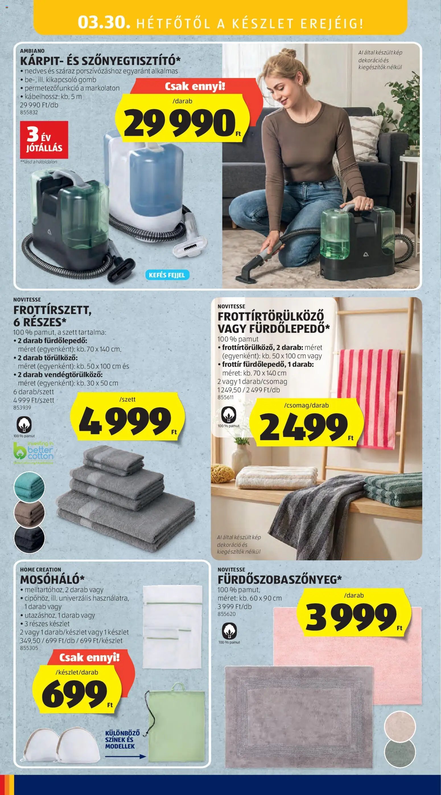 Aldi újság 2026.03.26. Aldi Középső sor termékei (2026-03-26 - 2026-04-01)