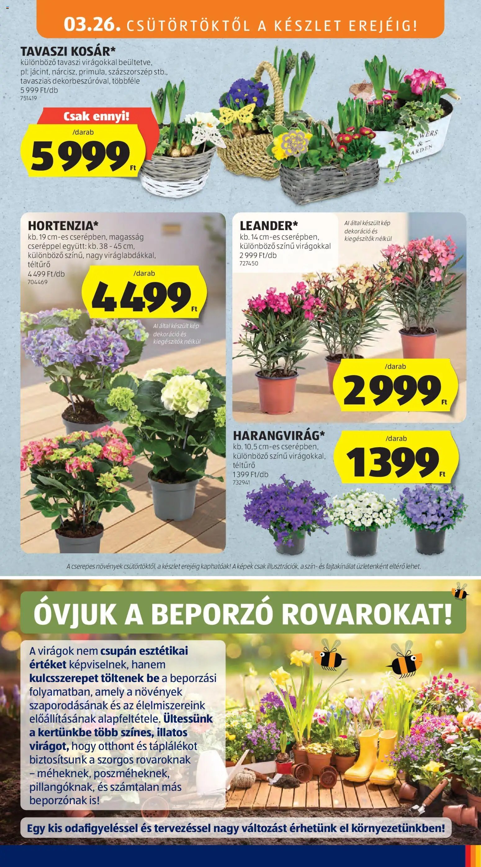 Aldi újság 2026.03.26. Aldi Középső sor termékei (2026-03-26 - 2026-04-01)