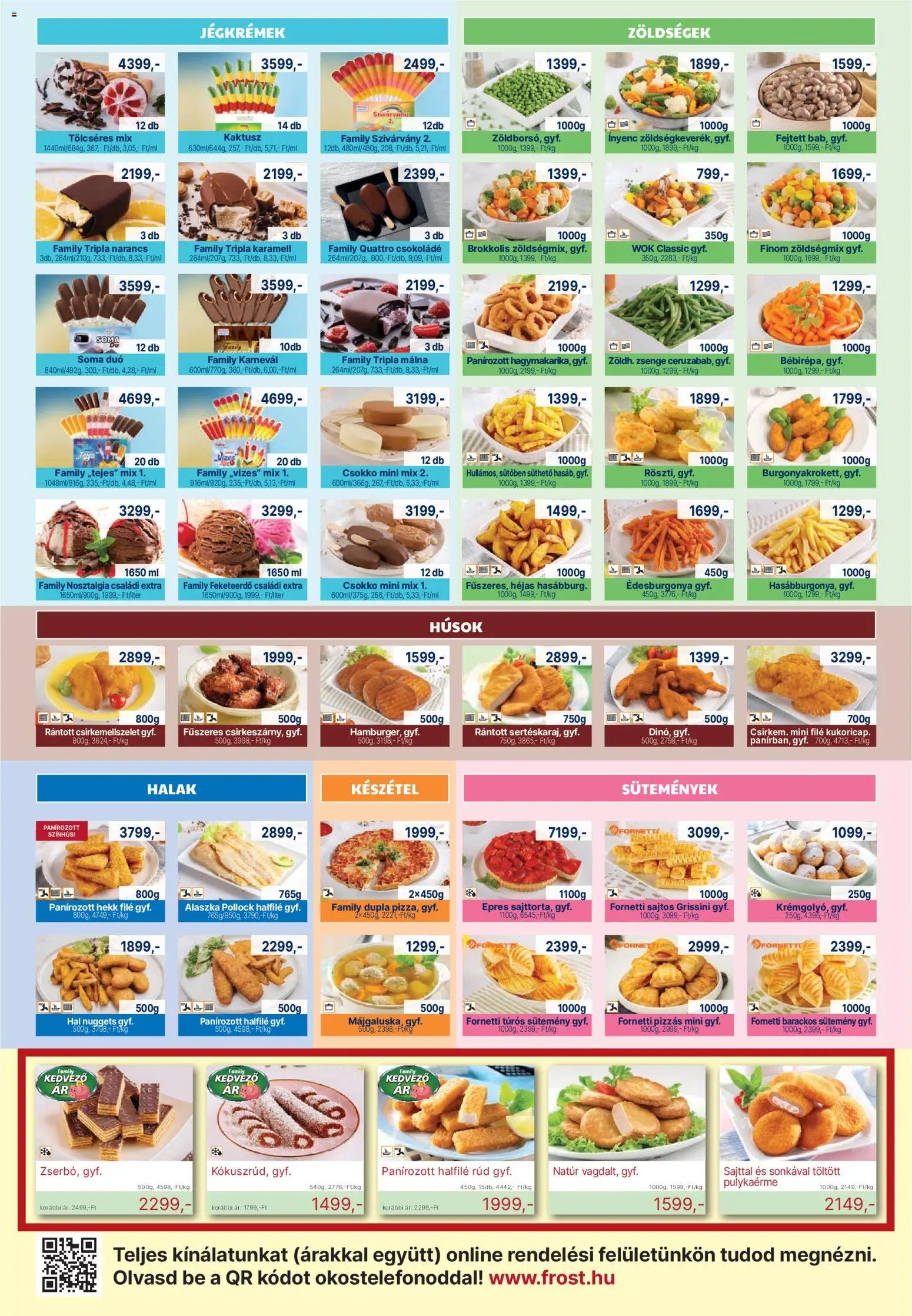 Family Frost újság 2026.02.01. Akciós újság Family Frost (2026-02-01 - 2026-02-28)