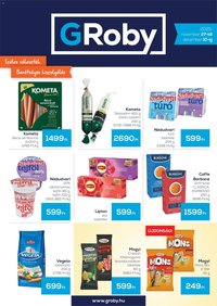 G'Roby újság 2025.11.27. Akciós újság G'Roby (2025-11-27 - 2025-12-10)