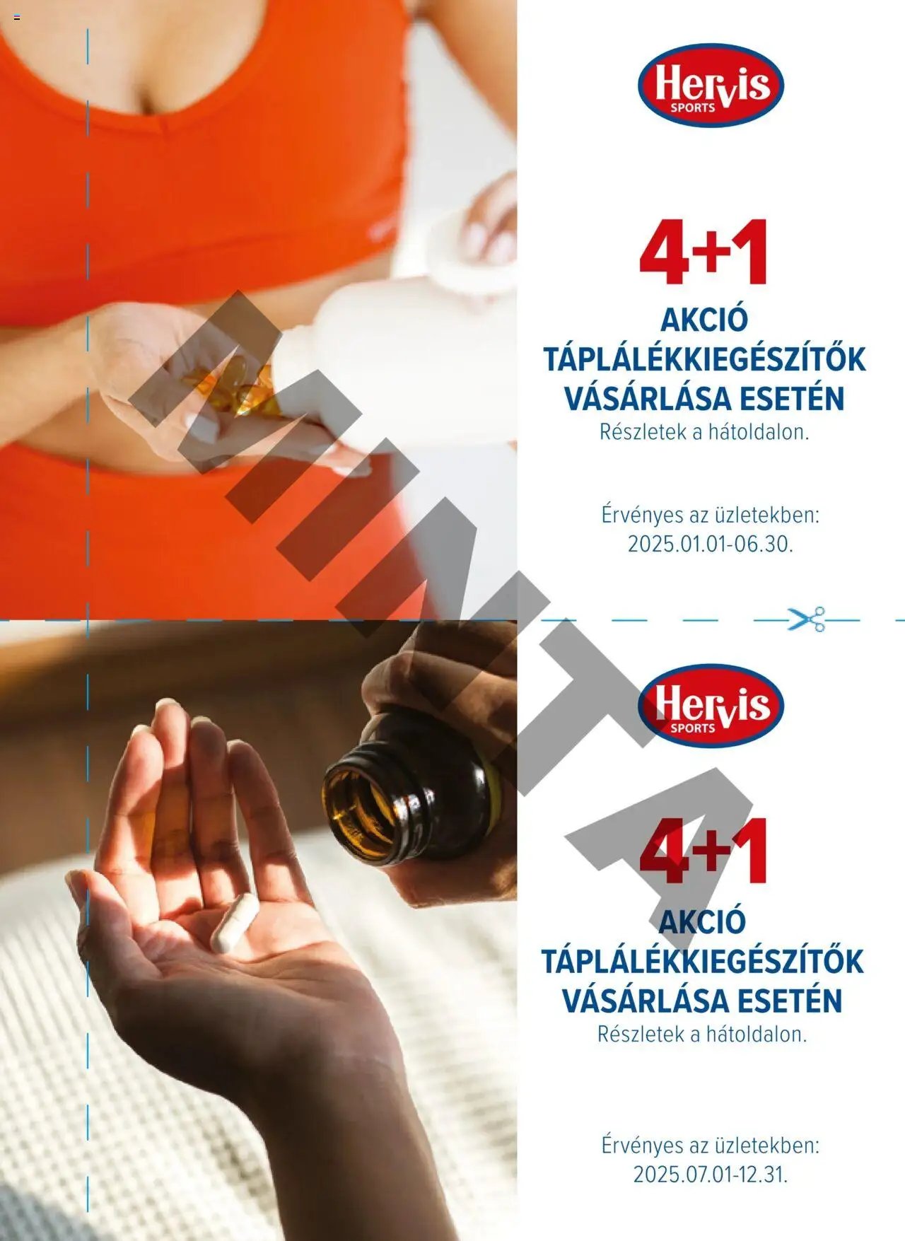 Hervis Sports újság 2025.01.01. Kuponfüzet (2025-01-01 - 2025-12-31)