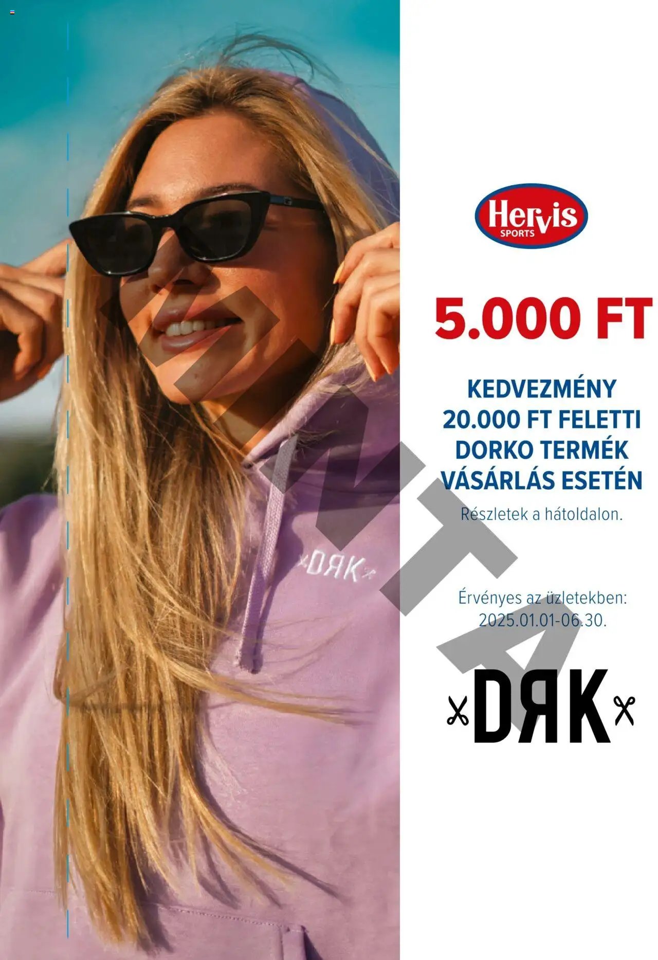 Hervis Sports újság 2025.01.01. Kuponfüzet (2025-01-01 - 2025-12-31)