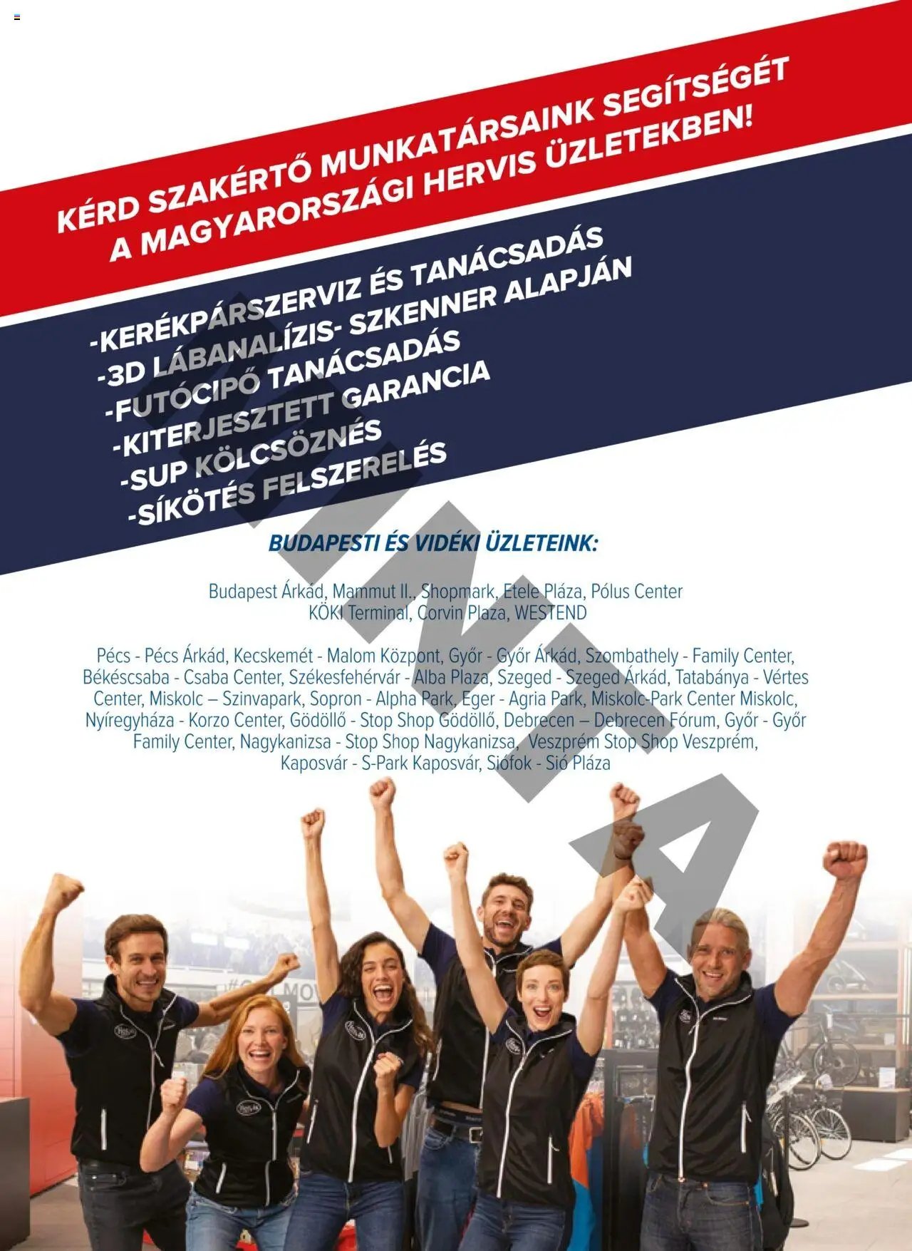 Hervis Sports újság 2025.01.01. Kuponfüzet (2025-01-01 - 2025-12-31)