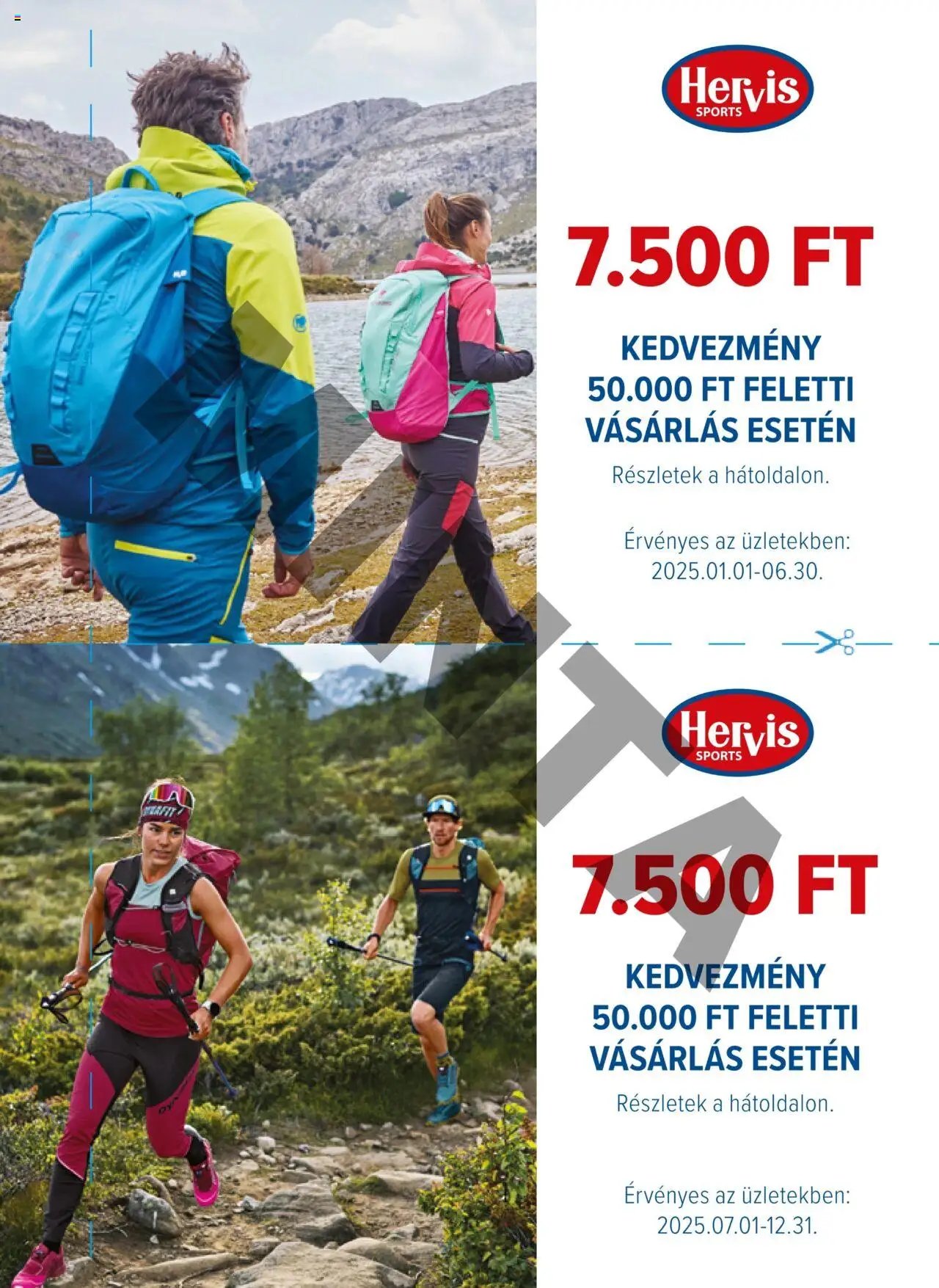 Hervis Sports újság 2025.01.01. Kuponfüzet (2025-01-01 - 2025-12-31)