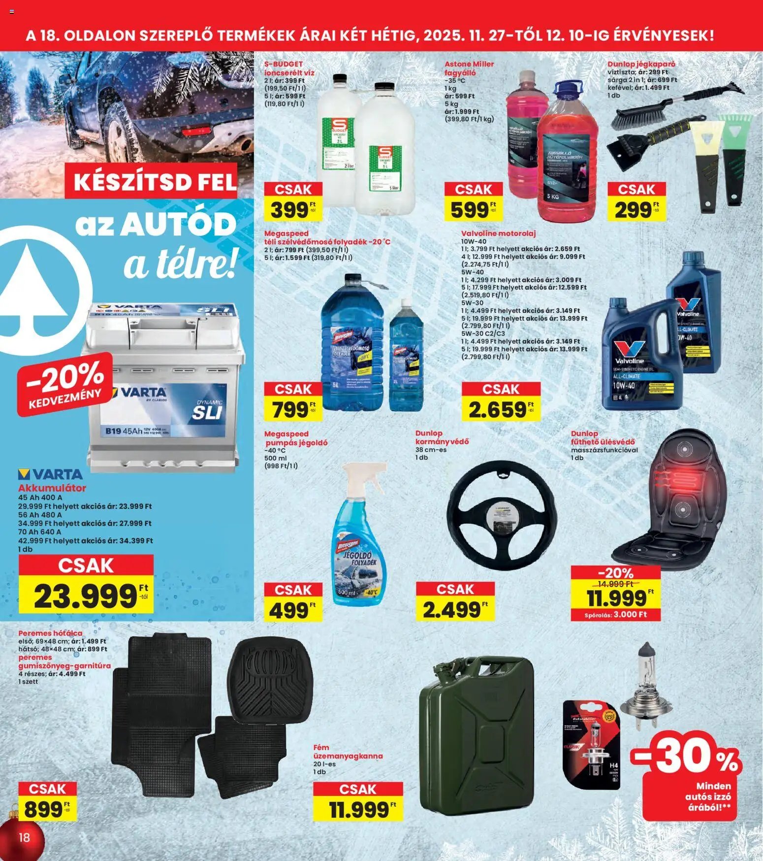 Interspar újság 2025.11.27. Akciós újság Interspar (2025-11-27 - 2025-12-03)