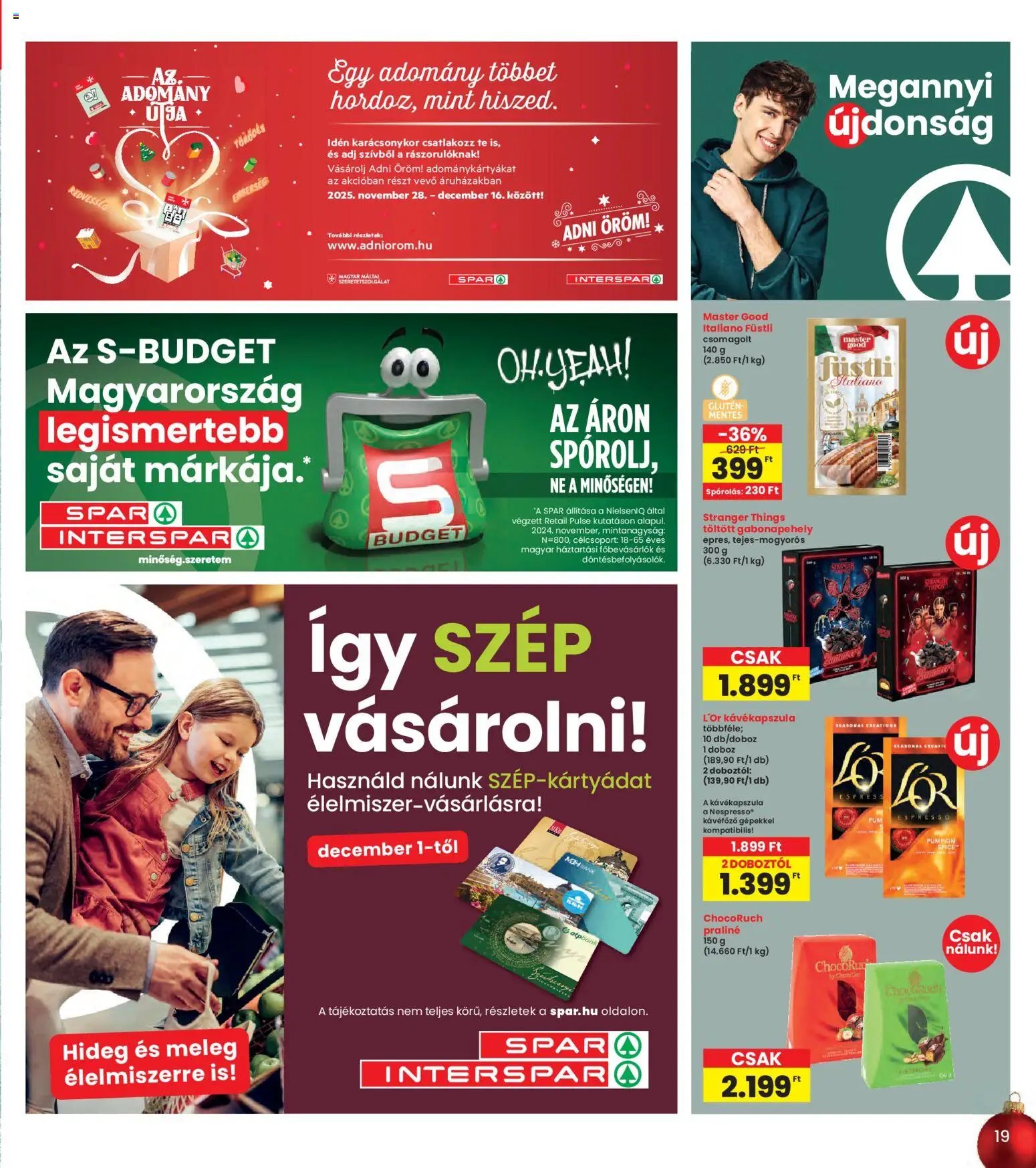 Interspar újság 2025.11.27. Akciós újság Interspar (2025-11-27 - 2025-12-03)