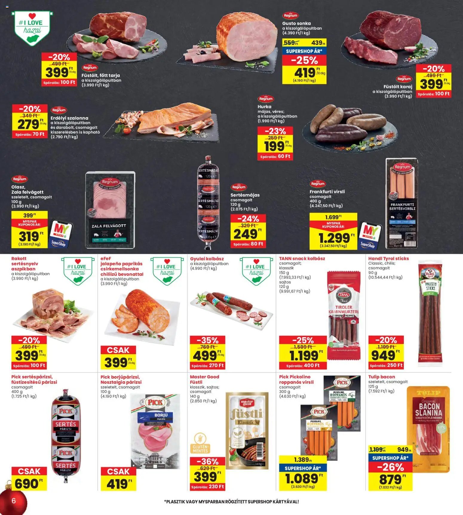 Interspar újság 2025.11.27. Akciós újság Interspar (2025-11-27 - 2025-12-03)