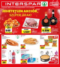 Interspar újság 2025.11.27. Akciós újság Interspar (2025-11-27 - 2025-12-03)