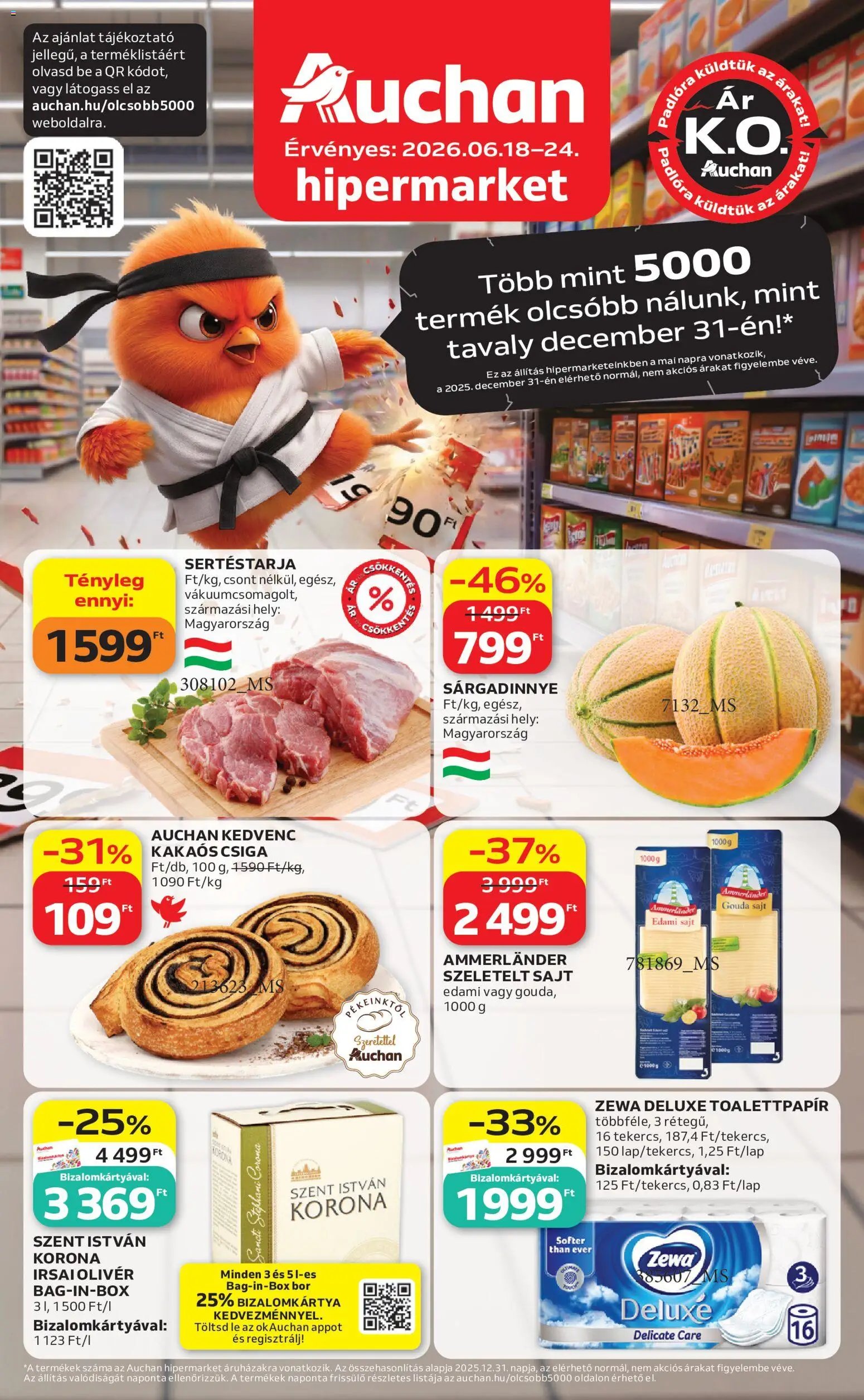 Auchan újság 2026.06.18. Auchan akciós újság