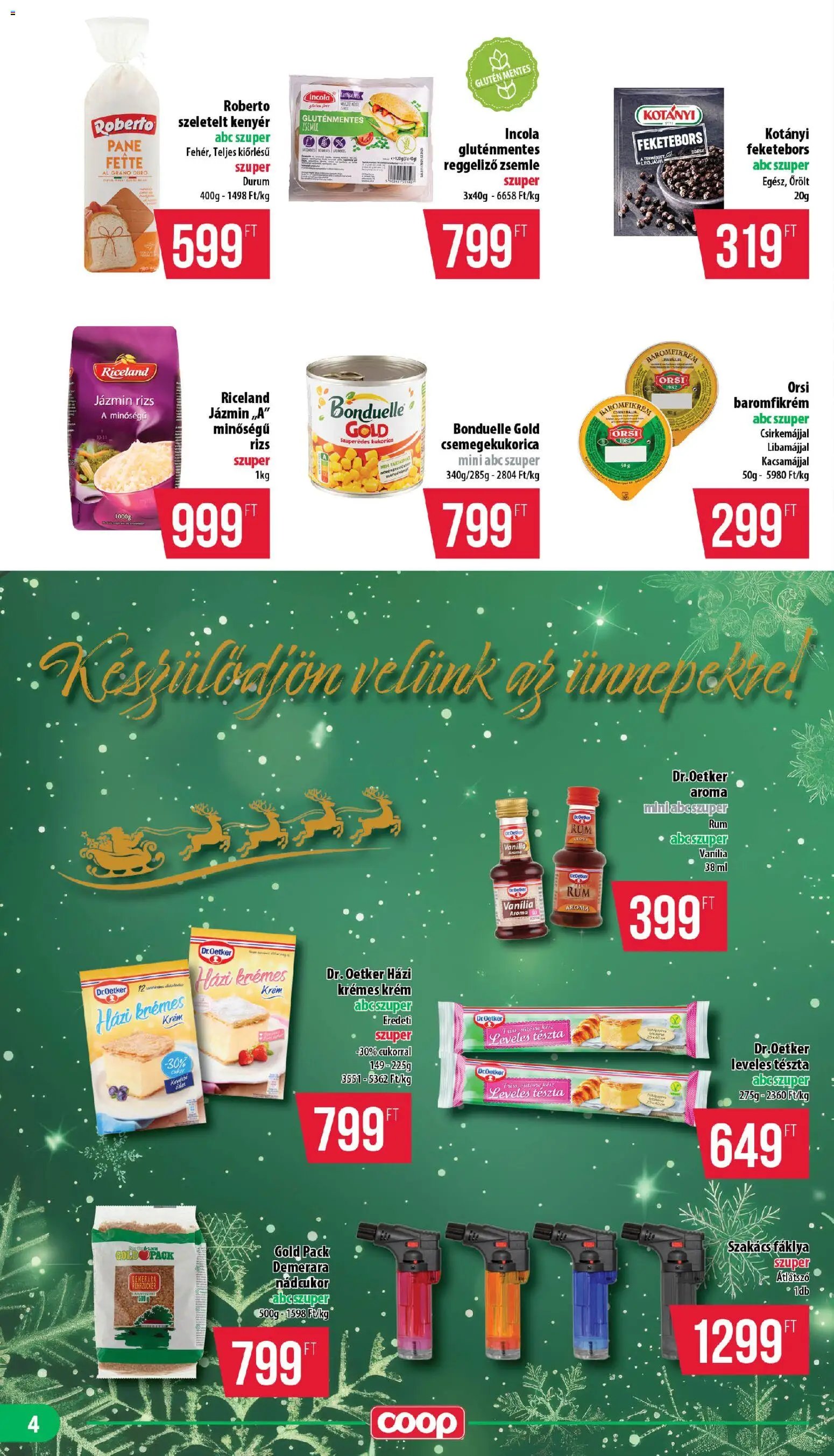 COOP újság 2025.12.18. Mecsek - Mini & Abc & Szuper (2025-12-18 - 2025-12-31)